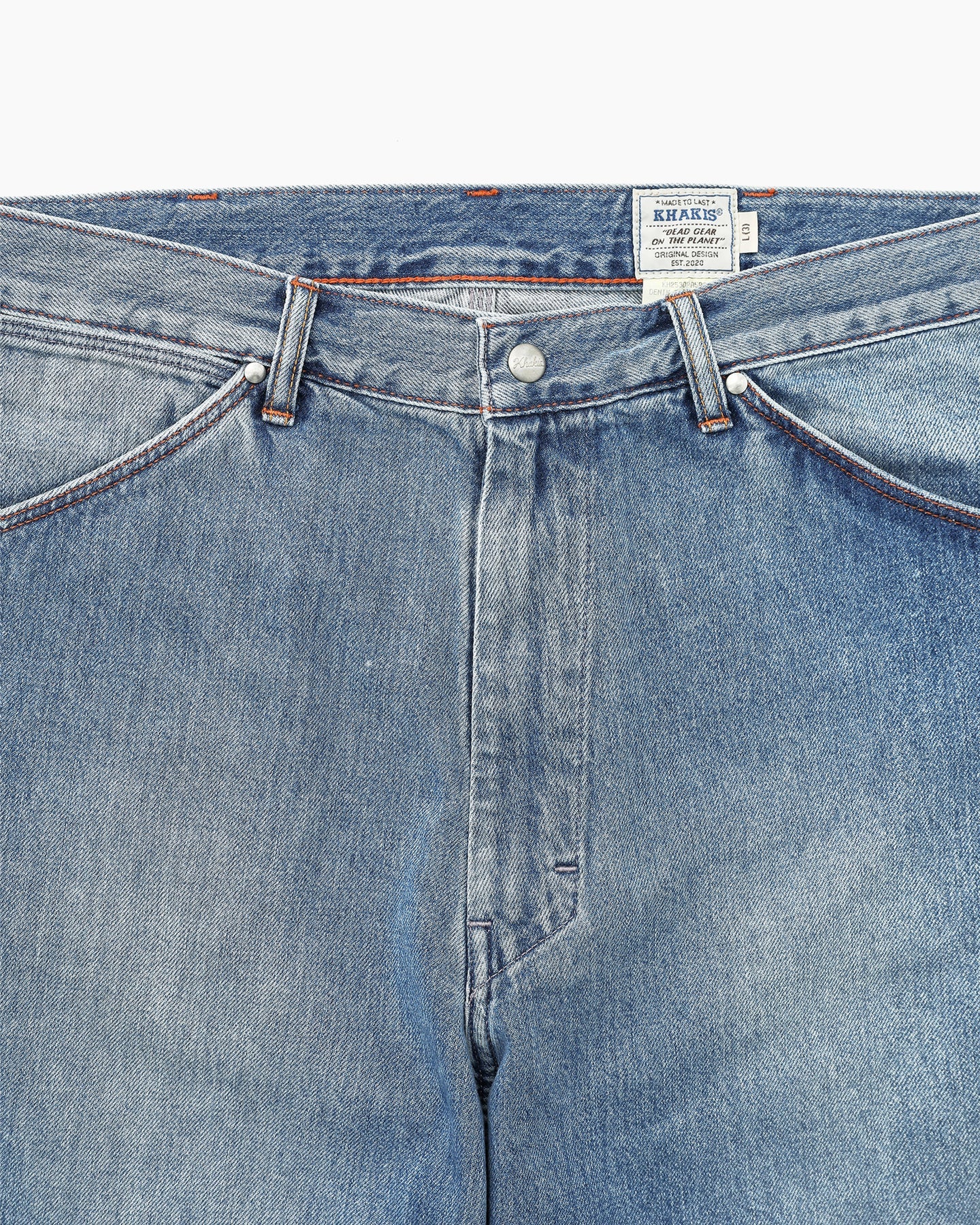 Khakis - Denim Painter Pant (Mid Blue) product image 2 | TRAB K-Fashion Australia