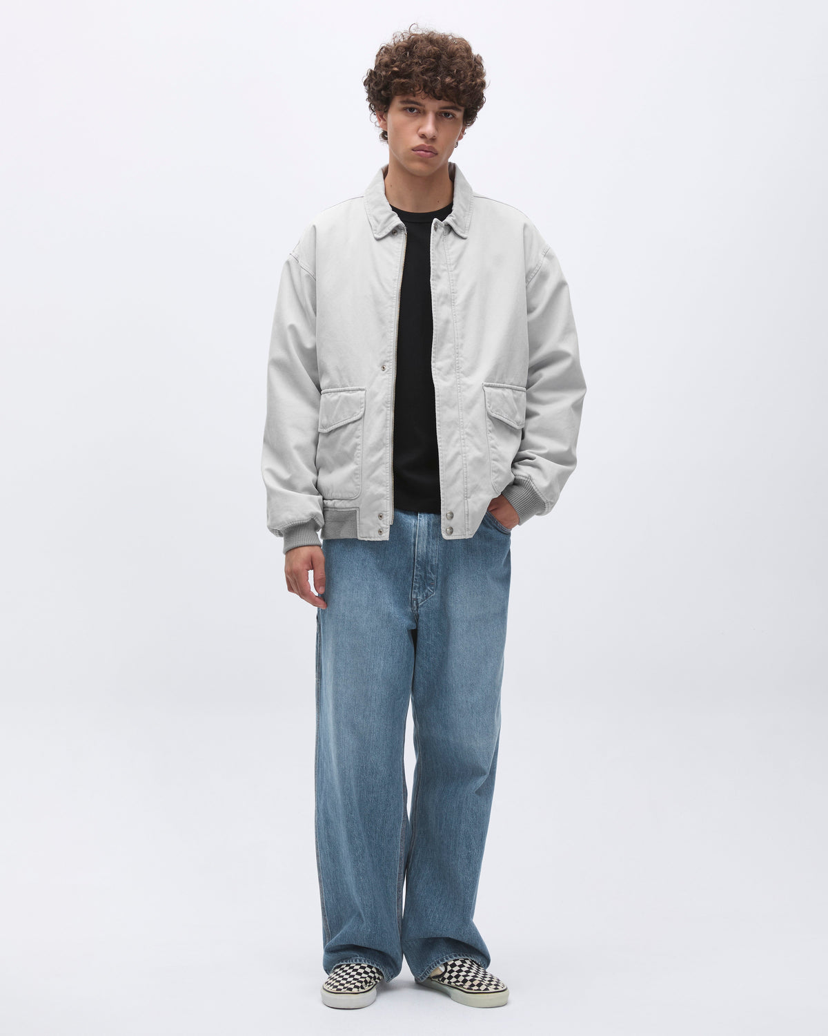 Khakis - Denim Painter Pant (Mid Blue) product image 7 | TRAB K-Fashion Australia