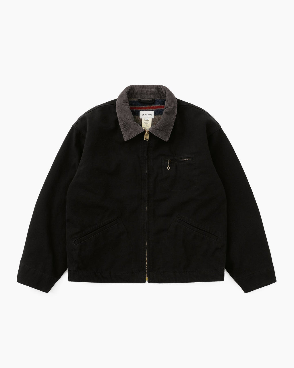 Khakis - Distressed Duck Jacket (Black) product image 1 | TRAB K-Fashion Australia