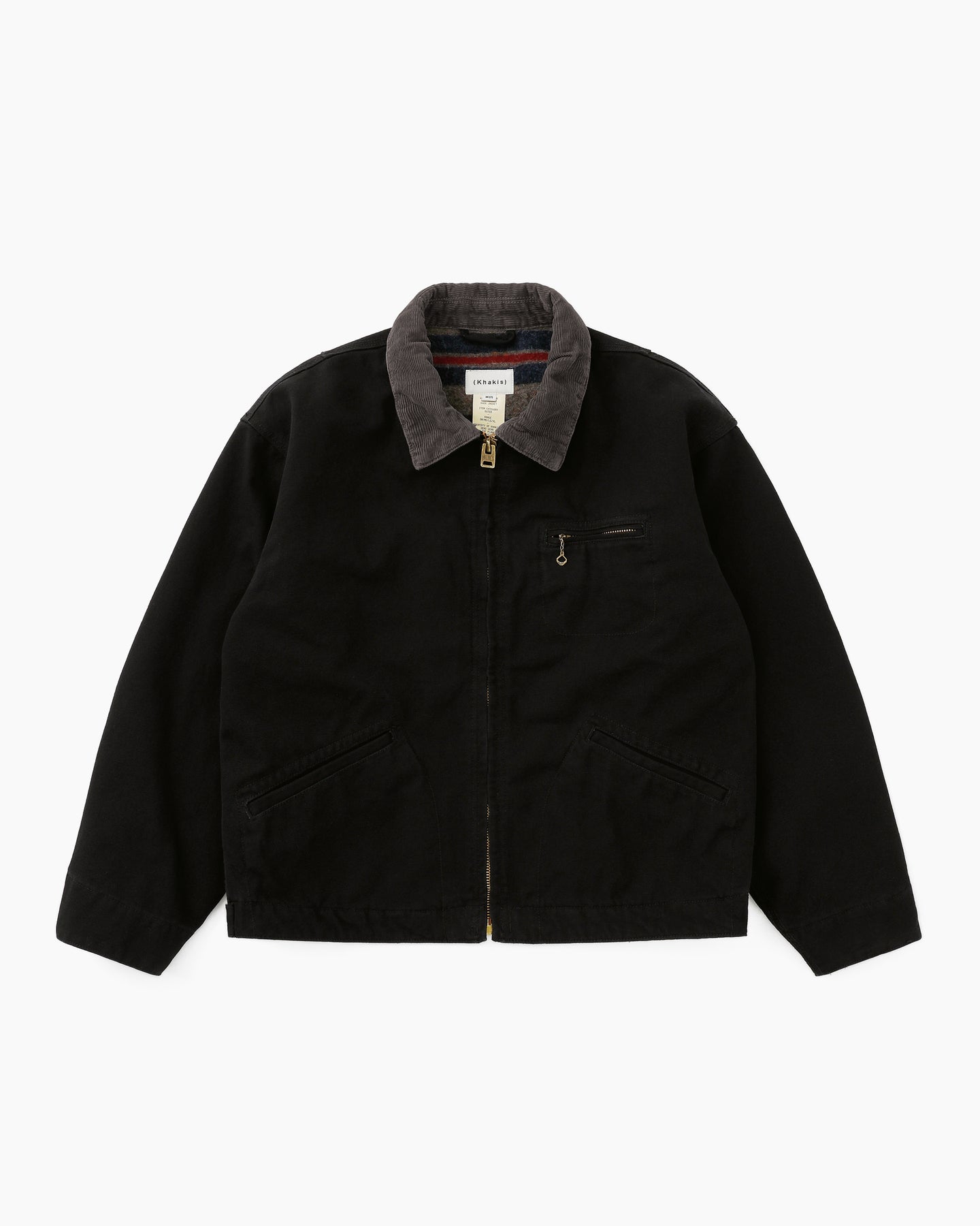 Khakis - Distressed Duck Jacket (Black) product image 1 | TRAB K-Fashion Australia