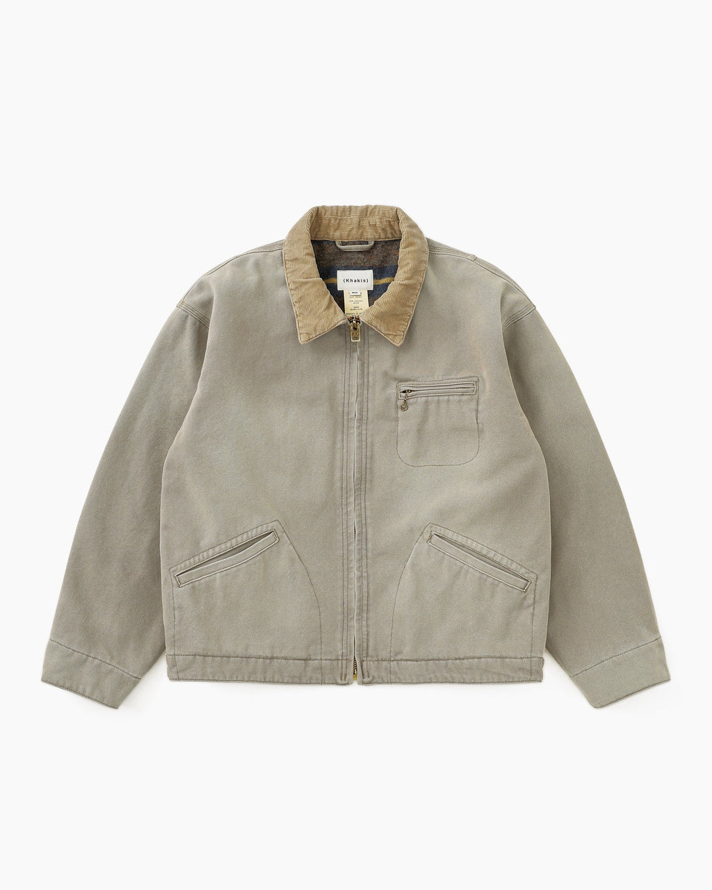 Khakis - Distressed Duck Jacket (Grey) product image 1 | TRAB K-Fashion Australia