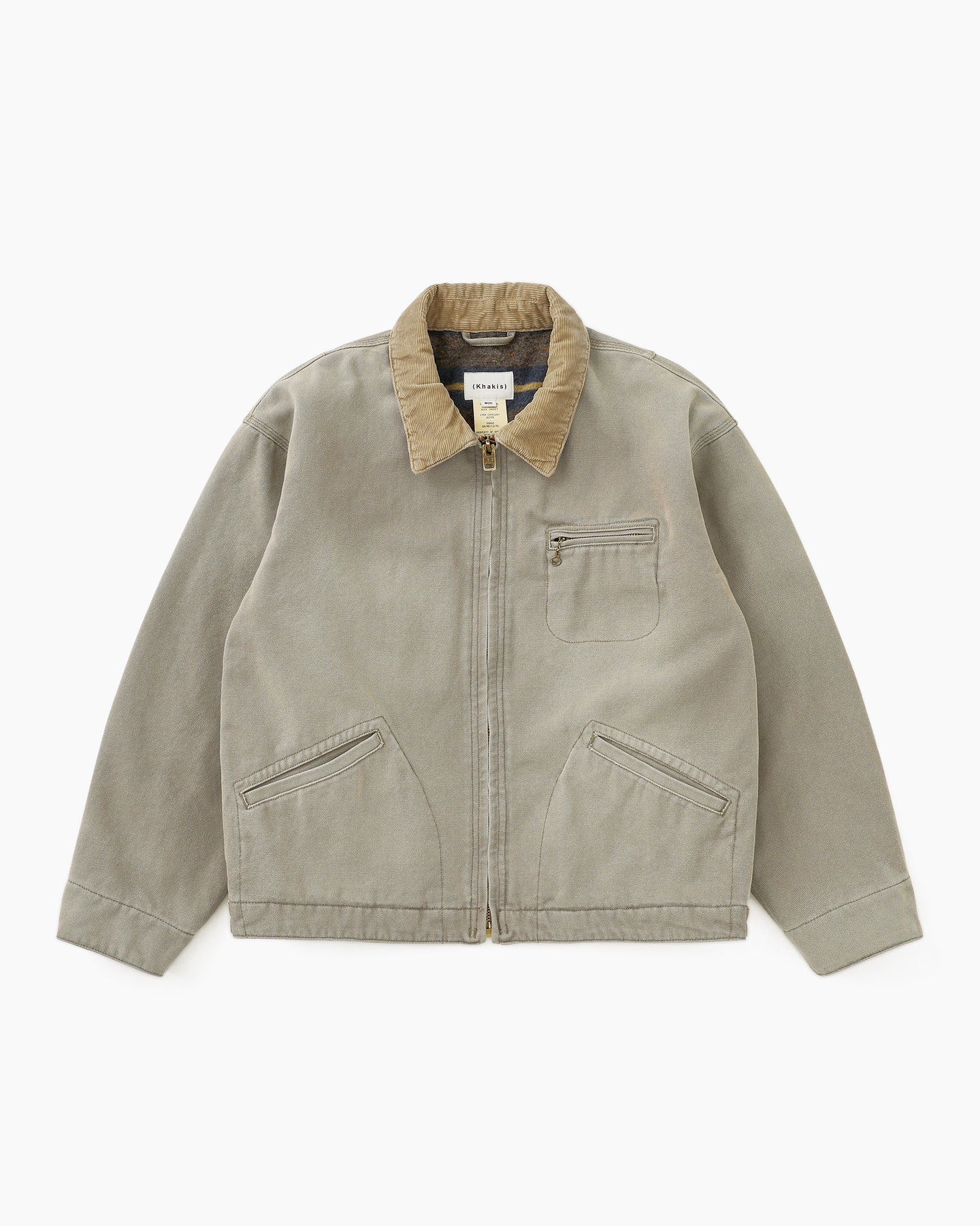 Khakis - Distressed Duck Jacket (Grey) product image 1 | TRAB K-Fashion Australia