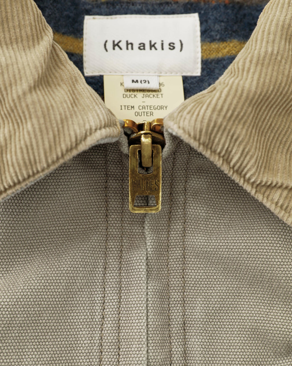 Khakis - Distressed Duck Jacket (Grey) product image 3 | TRAB K-Fashion Australia