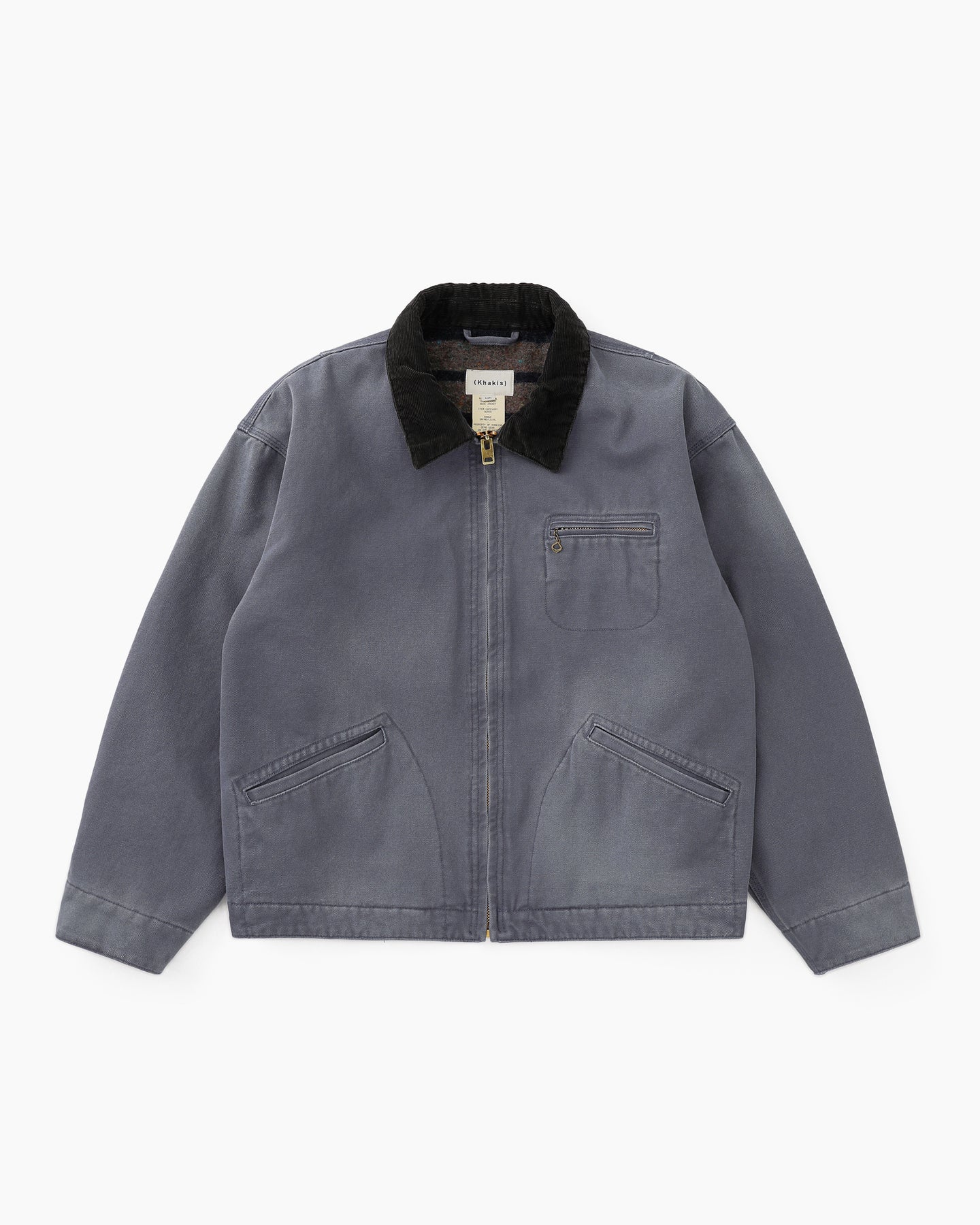 Khakis - Distressed Duck Jacket Pale (Navy) product image 1 | TRAB K-Fashion Australia
