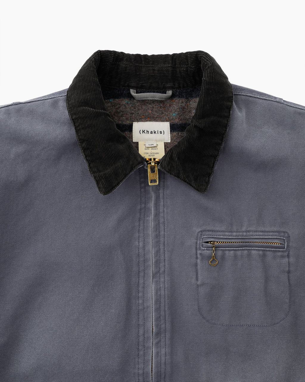 Khakis - Distressed Duck Jacket Pale (Navy) product image 2 | TRAB K-Fashion Australia