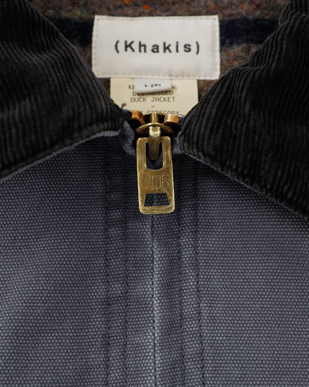 Khakis - Distressed Duck Jacket Pale (Navy) product image 3 | TRAB K-Fashion Australia