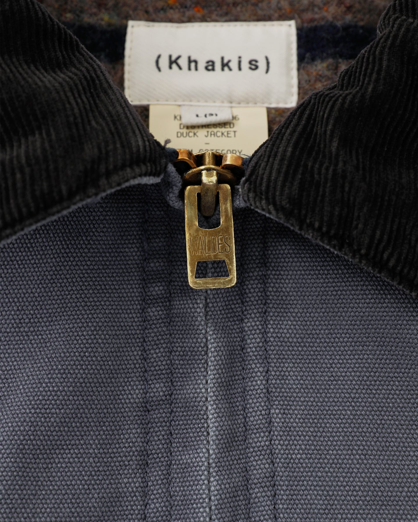 Khakis - Distressed Duck Jacket Pale (Navy) product image 3 | TRAB K-Fashion Australia
