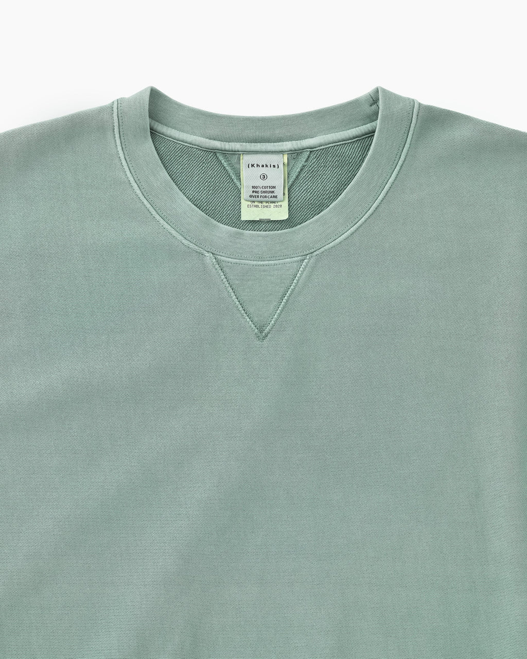 Khakis - Dyed Stock Crewneck (Light Blue) product image 2 | TRAB K-Fashion Australia