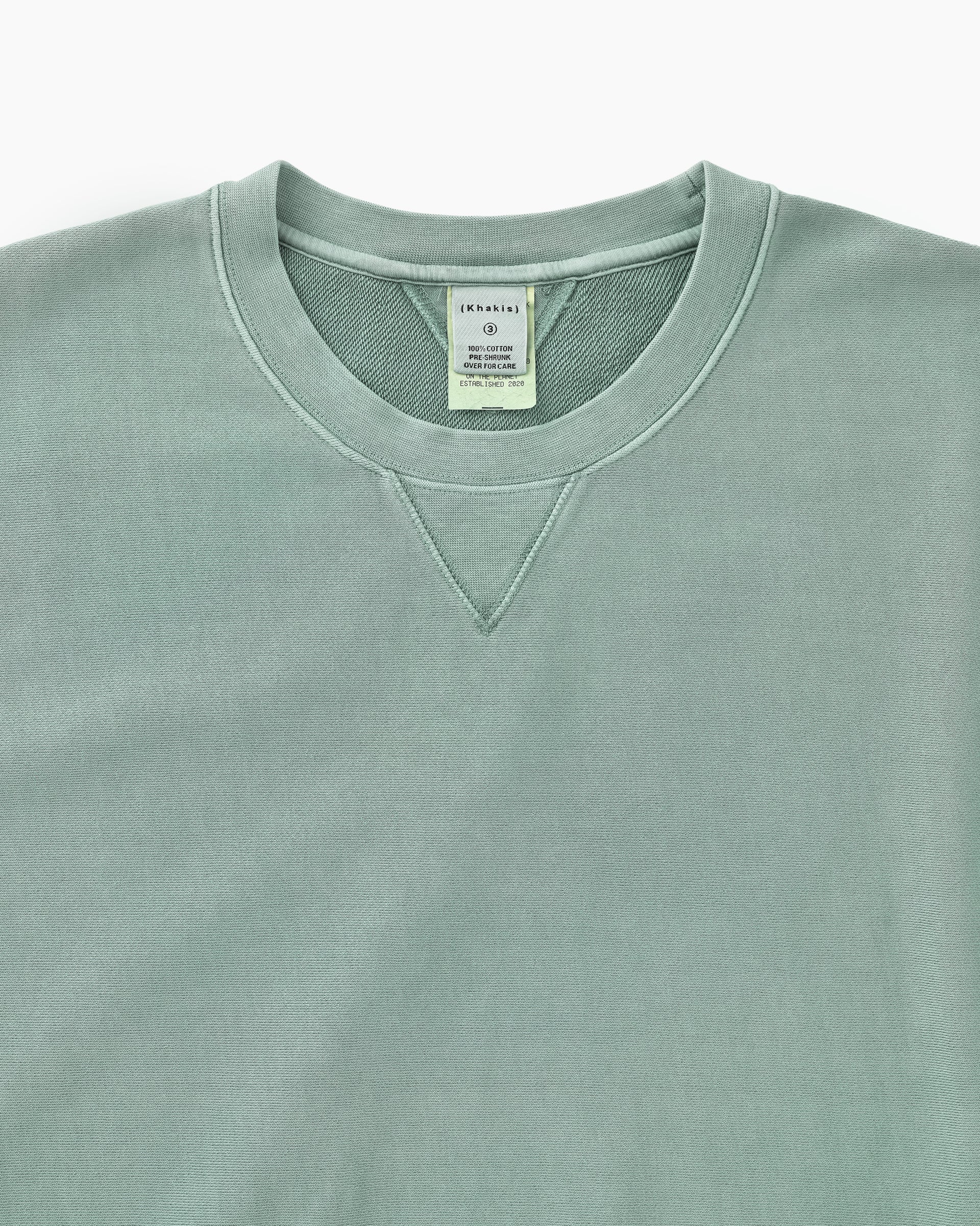 Khakis - Dyed Stock Crewneck (Light Blue) product image 2 | TRAB K-Fashion Australia