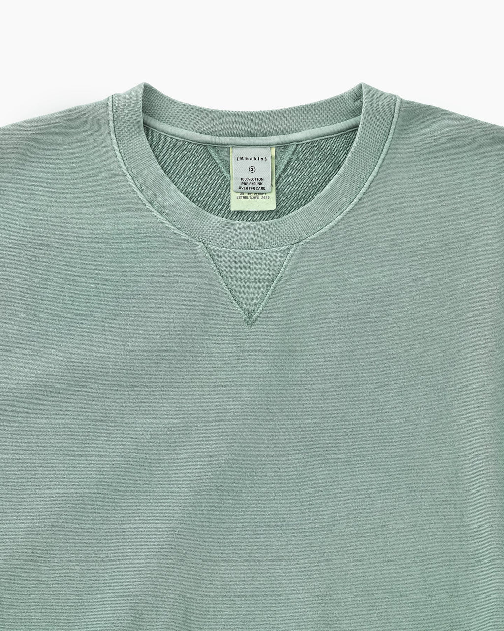 Khakis - Dyed Stock Crewneck (Light Blue) product image 2 | TRAB K-Fashion Australia