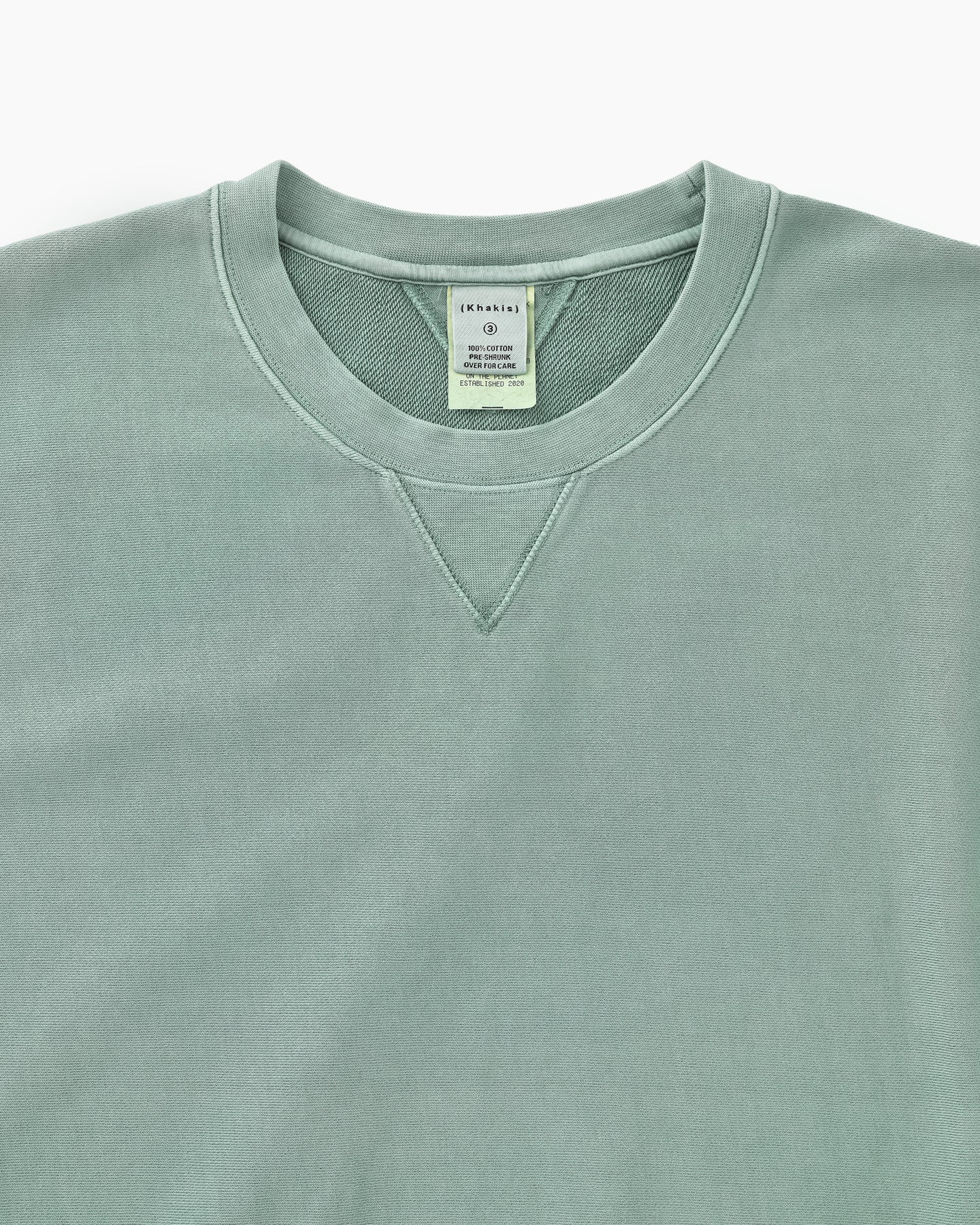Khakis - Dyed Stock Crewneck (Light Blue) product image 2 | TRAB K-Fashion Australia