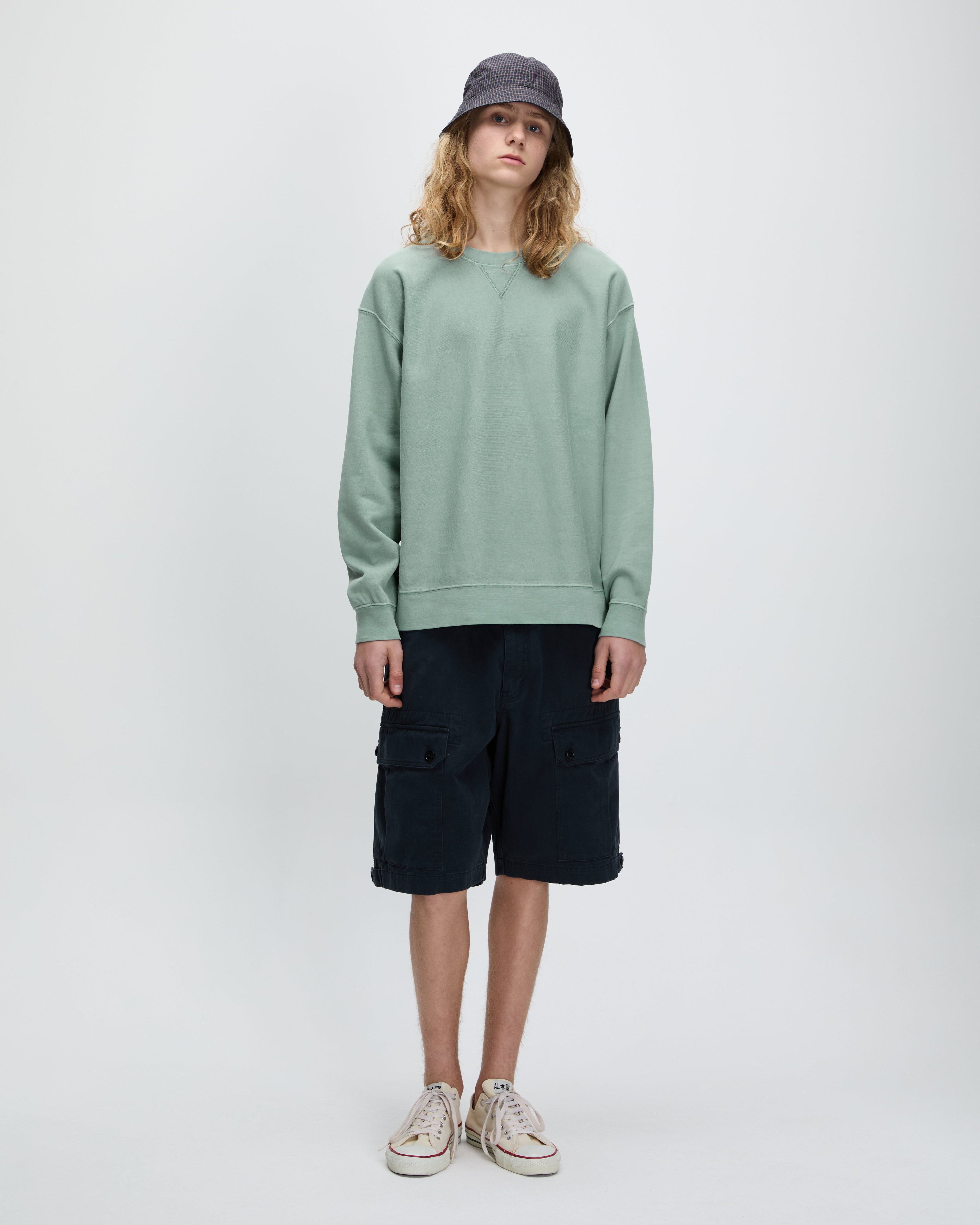 Khakis - Dyed Stock Crewneck (Light Blue) product image 5 | TRAB K-Fashion Australia