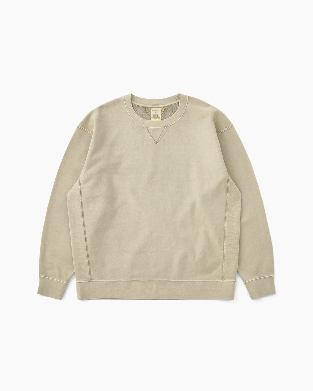 Khakis - Dyed Stock Crewneck (Sand) product image 1 | TRAB K-Fashion Australia