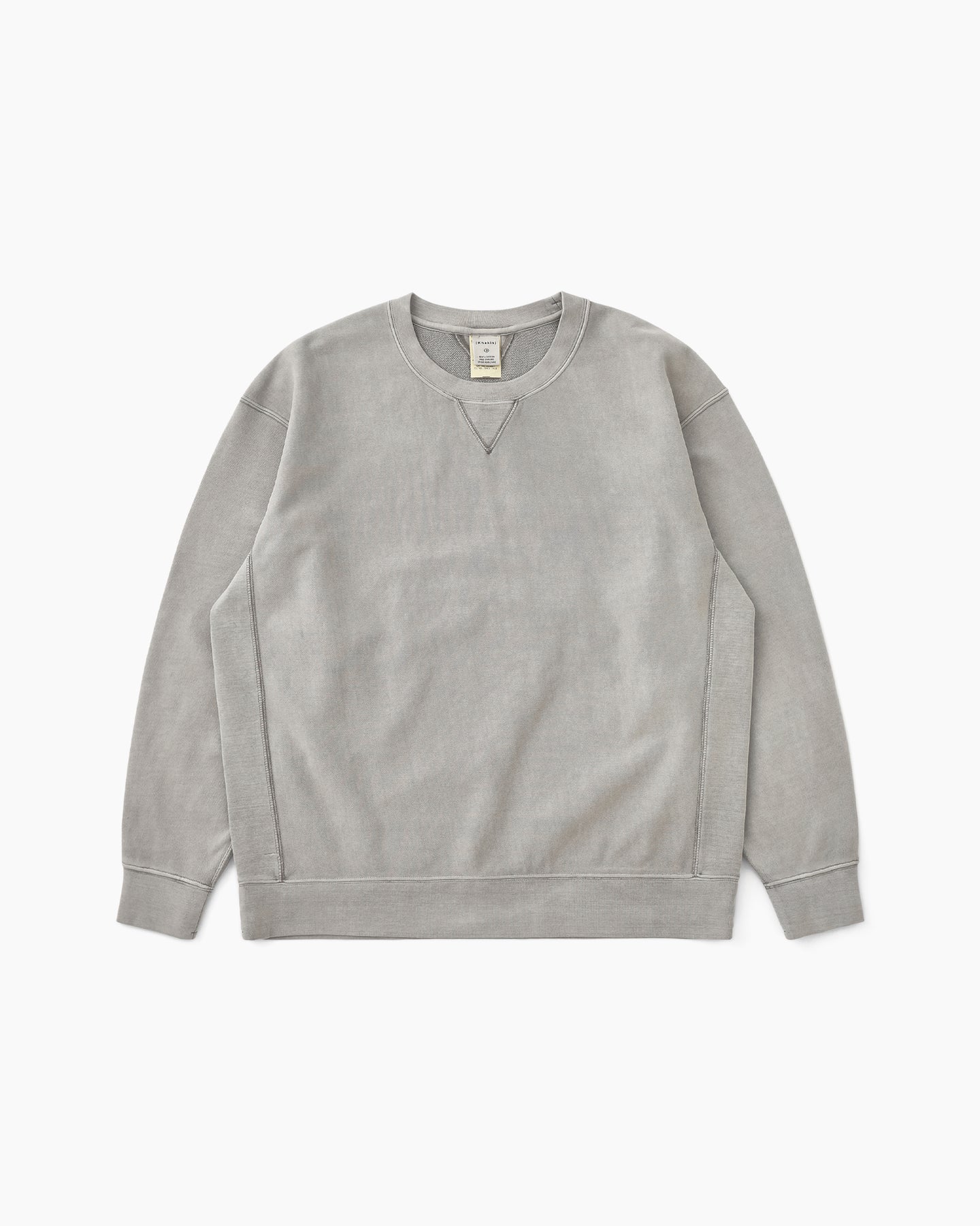 Khakis - Dyed Stock Crewneck (Warm Grey) product image 1 | TRAB K-Fashion Australia