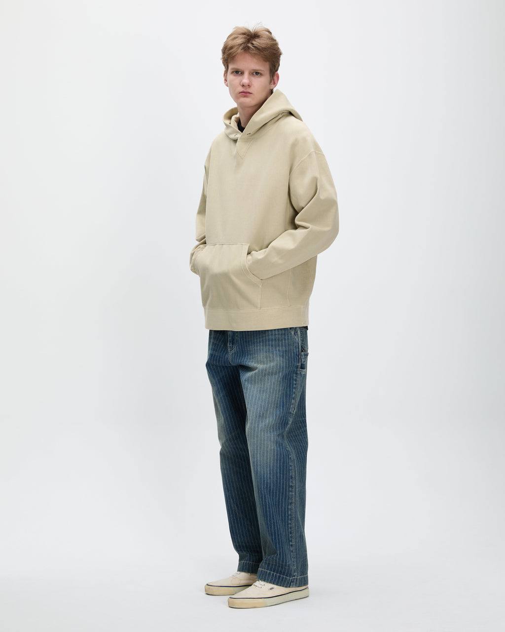 Khakis - Dyed Stock Hoodie (Sand) product image 5 | TRAB K-Fashion Australia