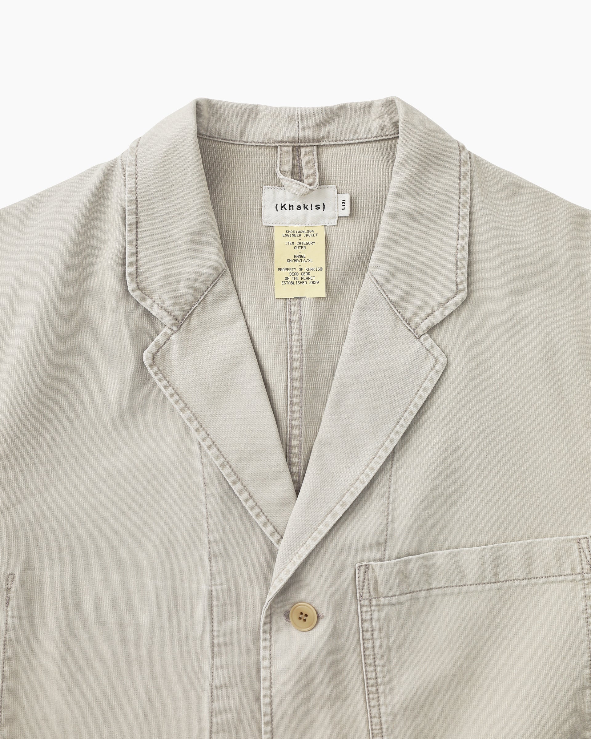 Khakis - Engineer Jacket (Grey) product image 2 | TRAB K-Fashion Australia
