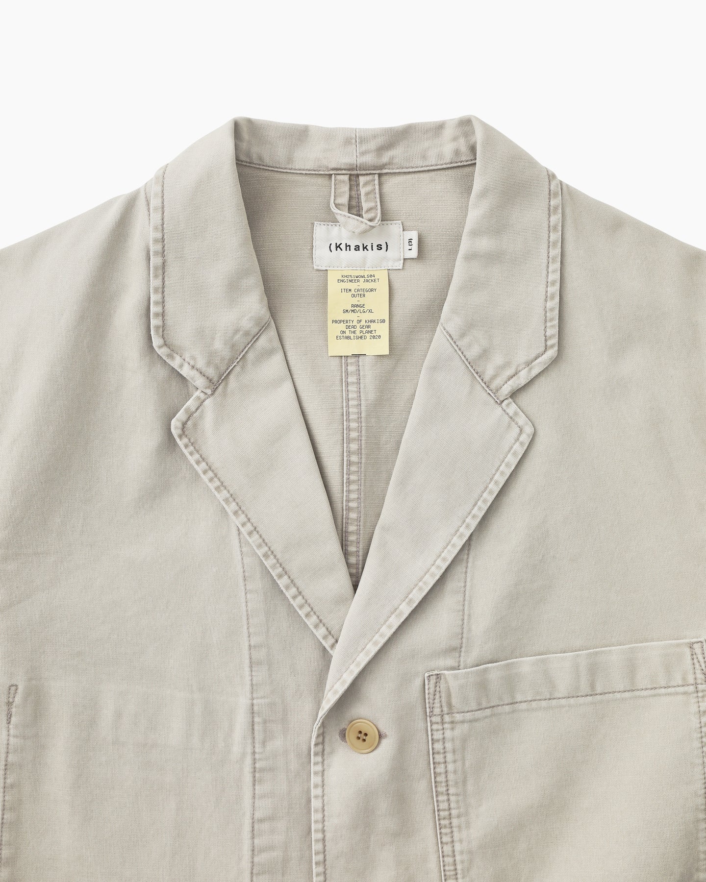 Khakis - Engineer Jacket (Grey) product image 2 | TRAB K-Fashion Australia