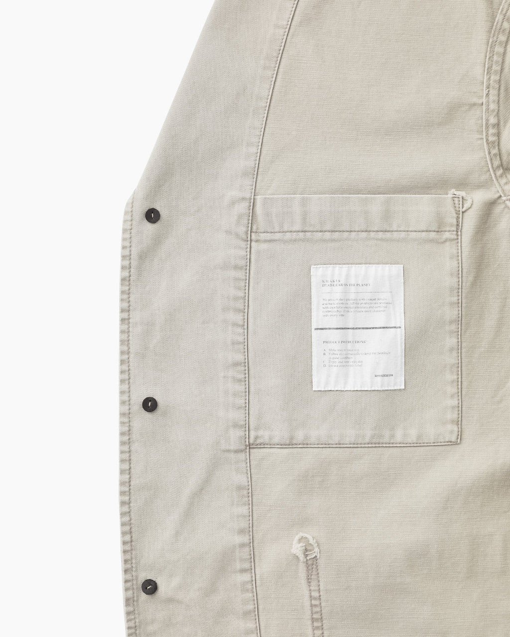 Khakis - Engineer Jacket (Grey) product image 4 | TRAB K-Fashion Australia