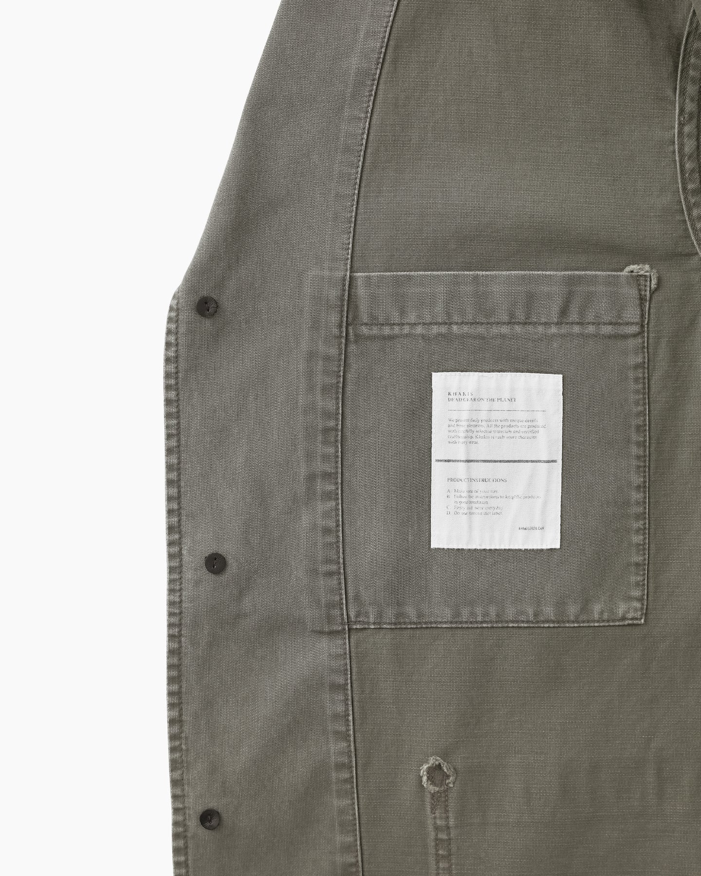 Khakis - Engineer Jacket (Mud) product image 4 | TRAB K-Fashion Australia
