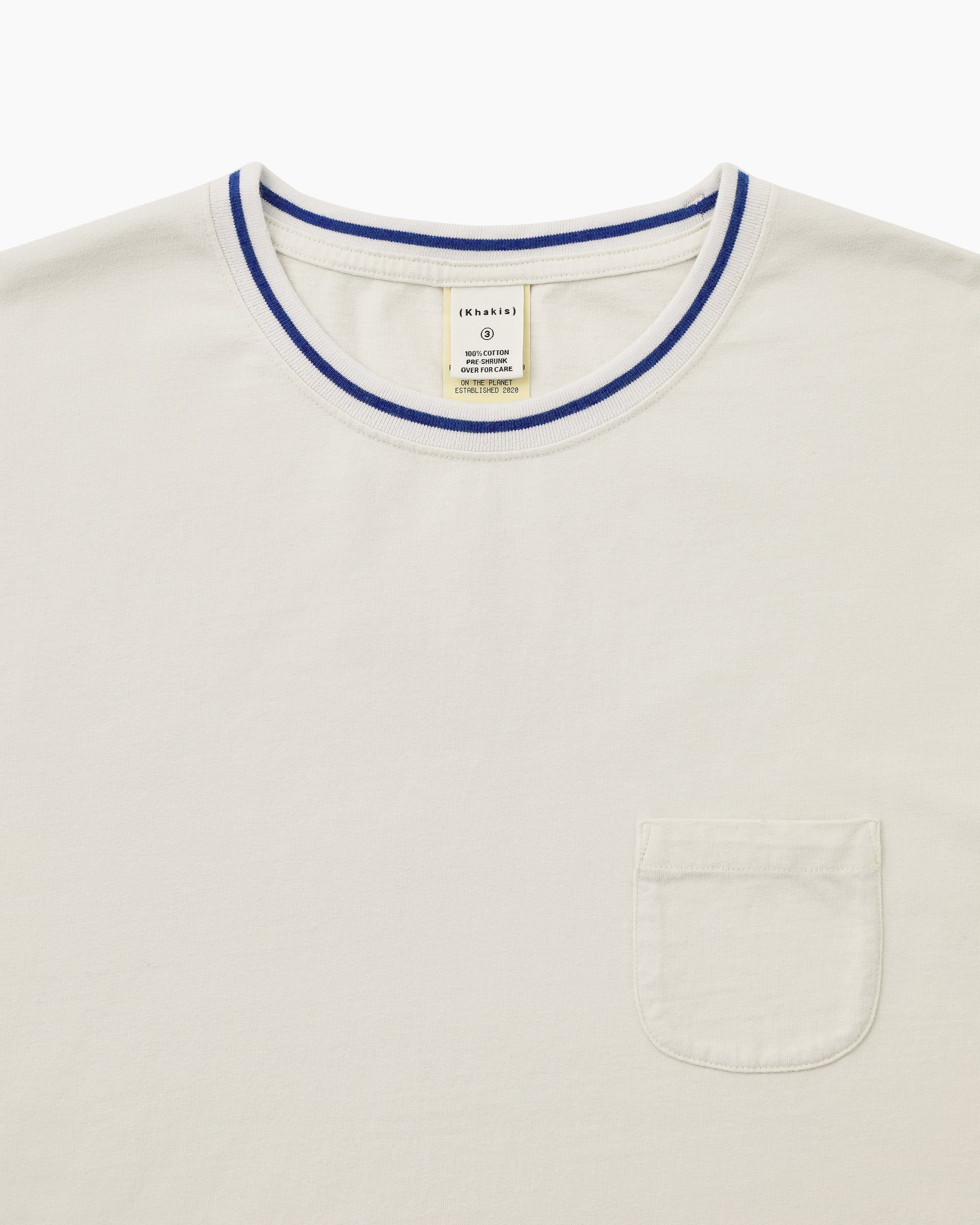 Khakis - Faded Club Tee (Ecru) product image 2 | TRAB K-Fashion Australia