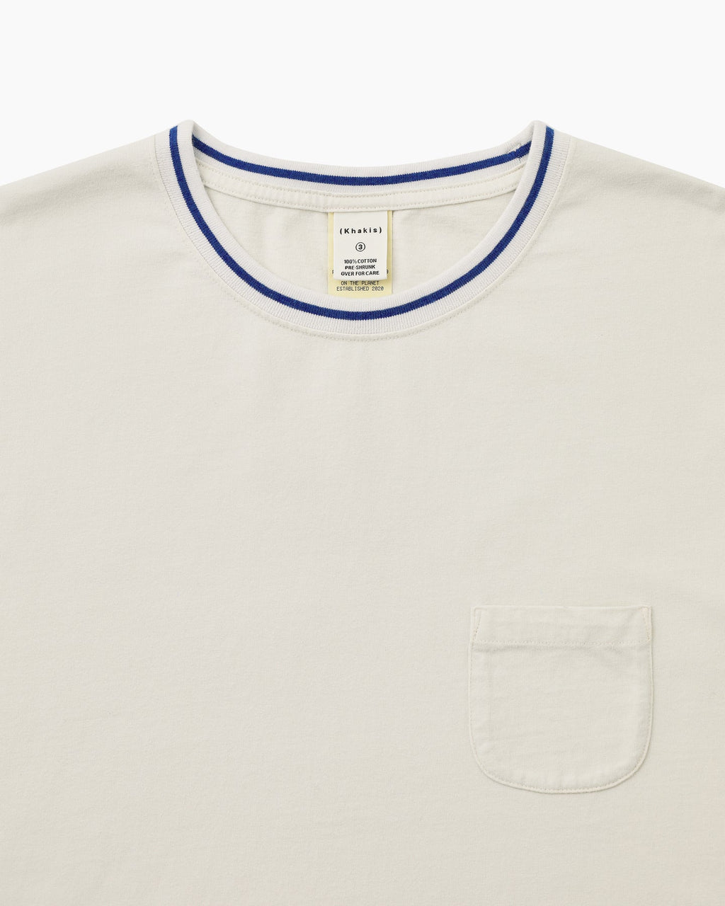 Khakis - Faded Club Tee (Ecru) product image 2 | TRAB K-Fashion Australia