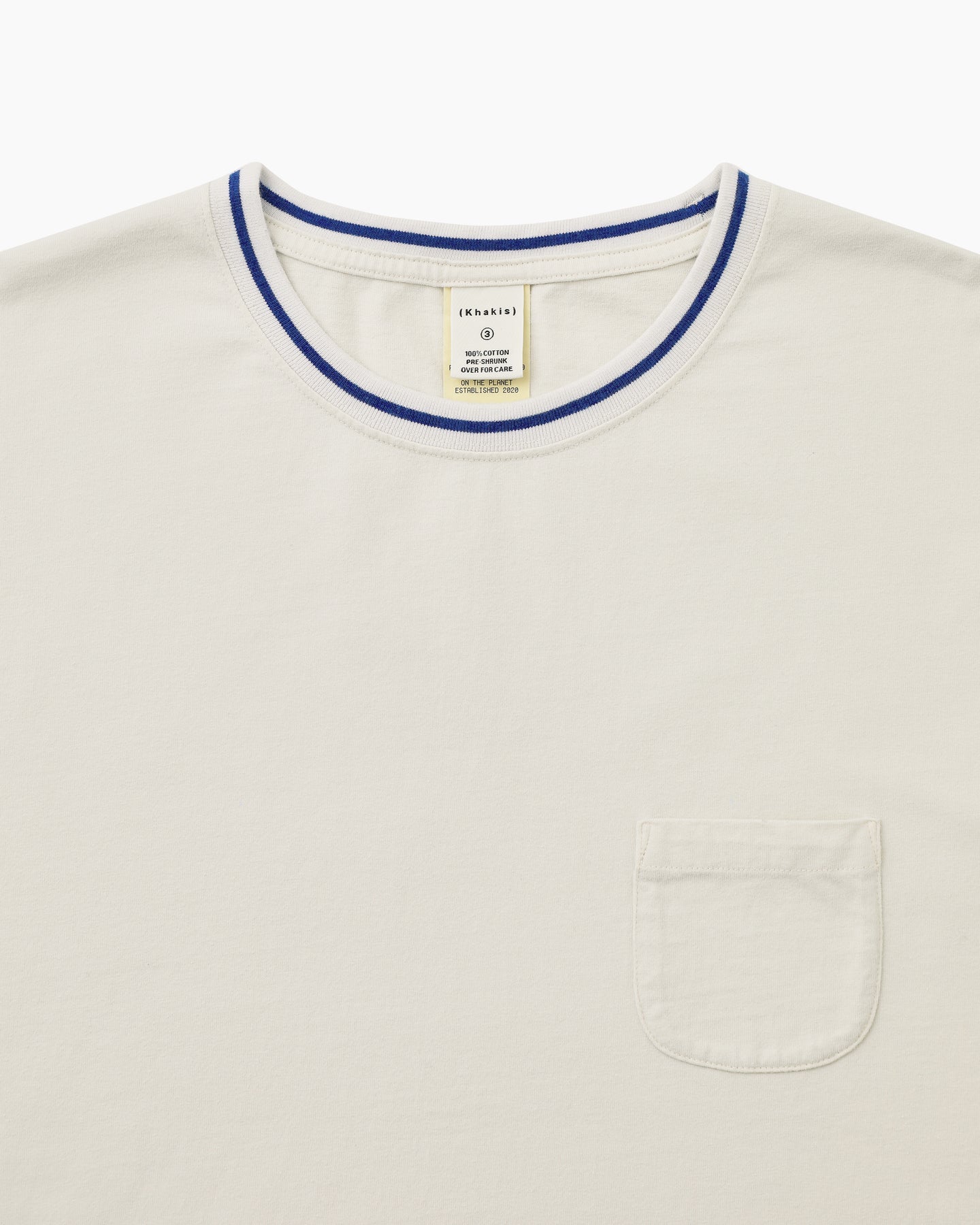 Khakis - Faded Club Tee (Ecru) product image 2 | TRAB K-Fashion Australia