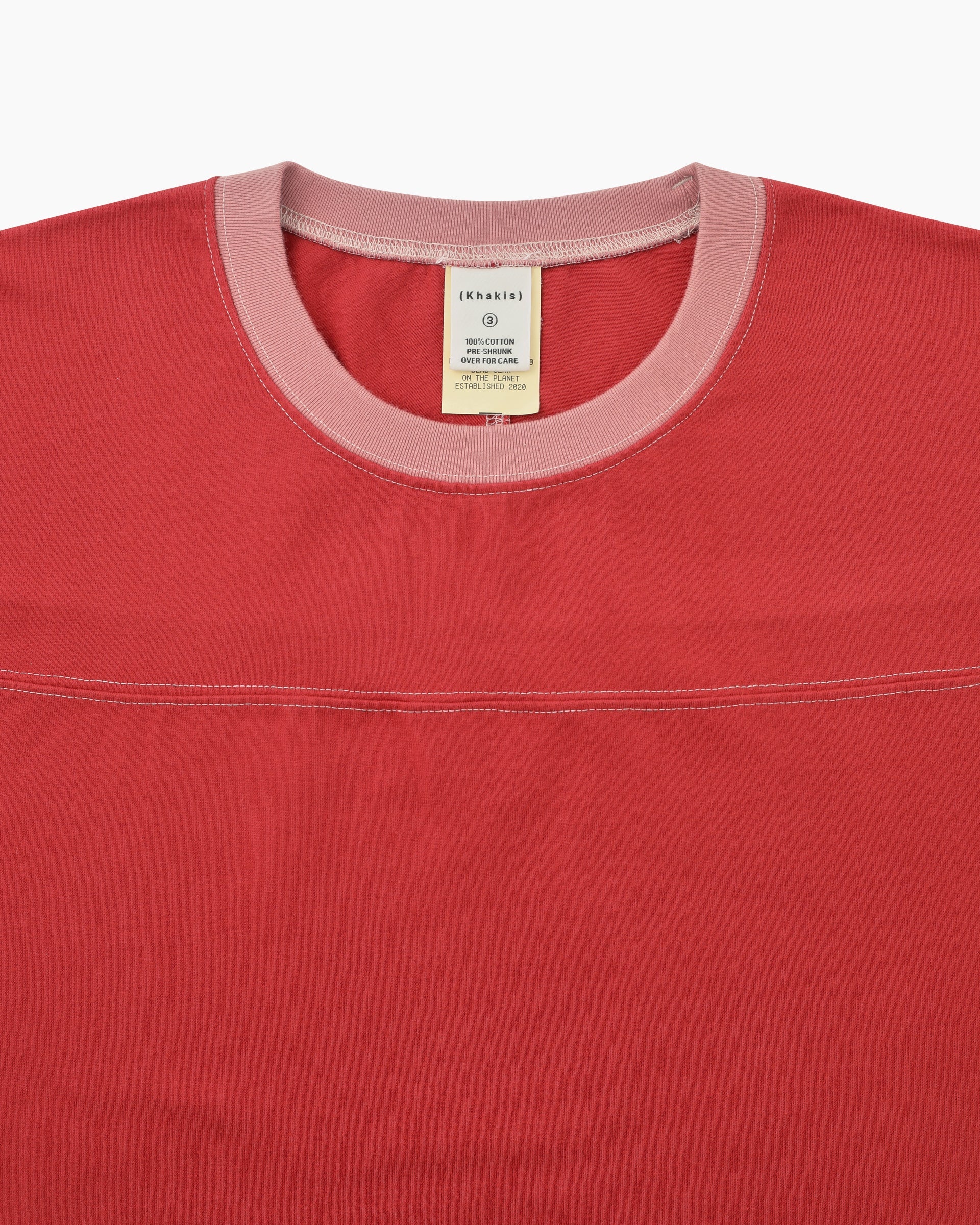 Khakis - Faded Game Tee (Red) product image 2 | TRAB K-Fashion Australia