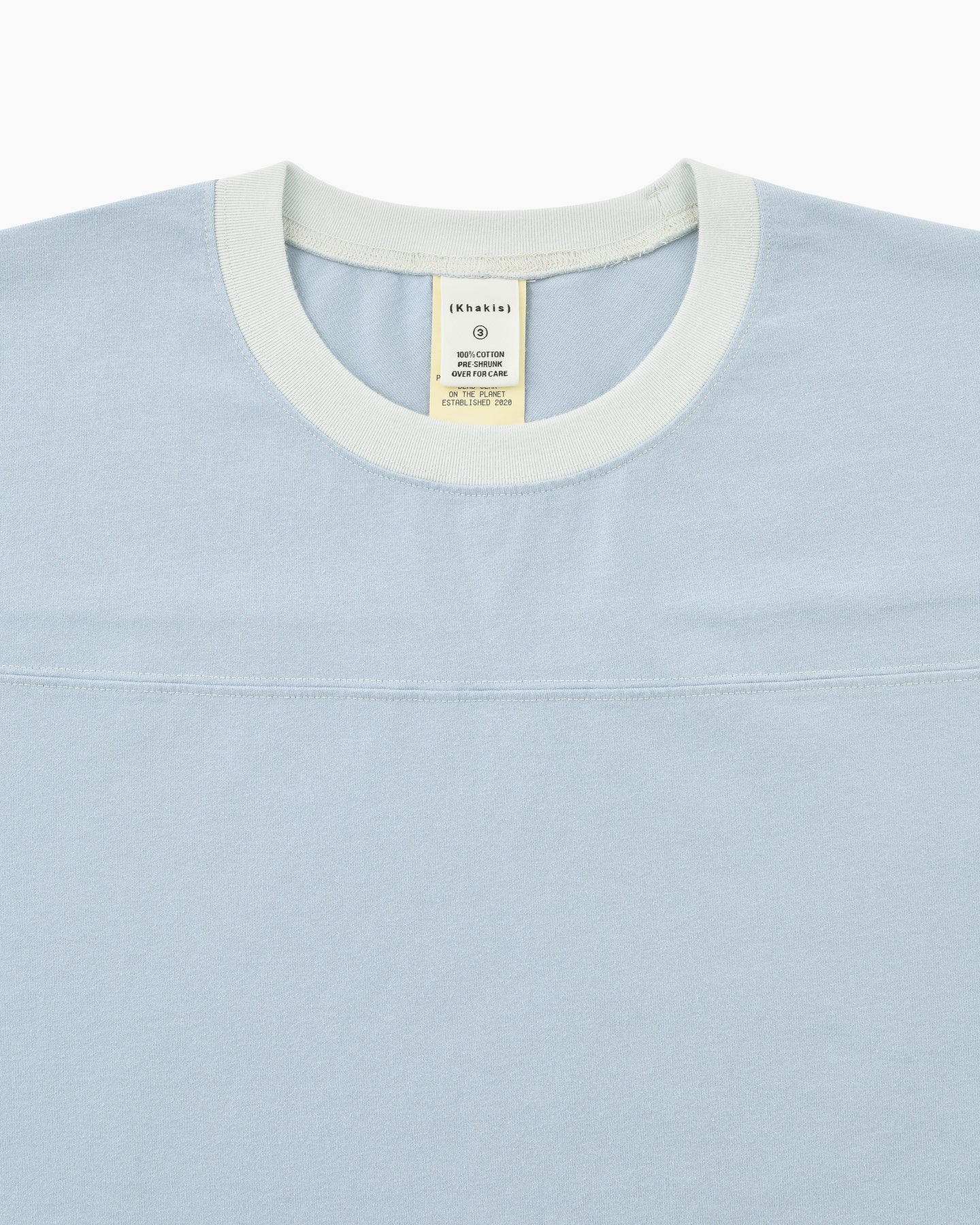 Khakis - Faded Game Tee (Sky) product image 2 | TRAB K-Fashion Australia
