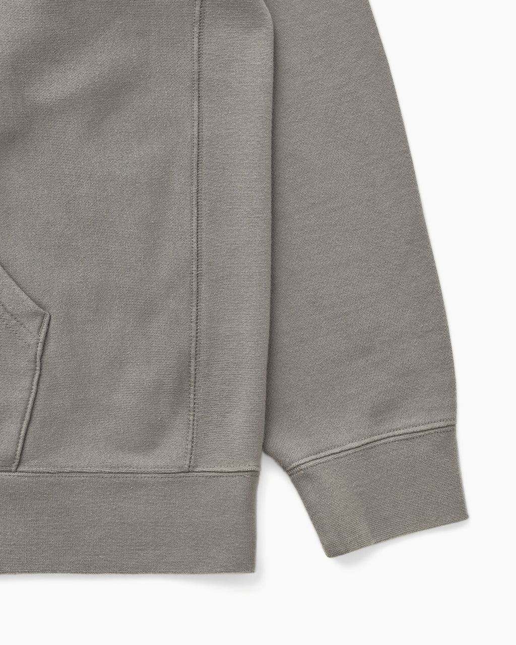 Khakis - Half Button Hoodie (Grey) product image 3 | TRAB K-Fashion Australia