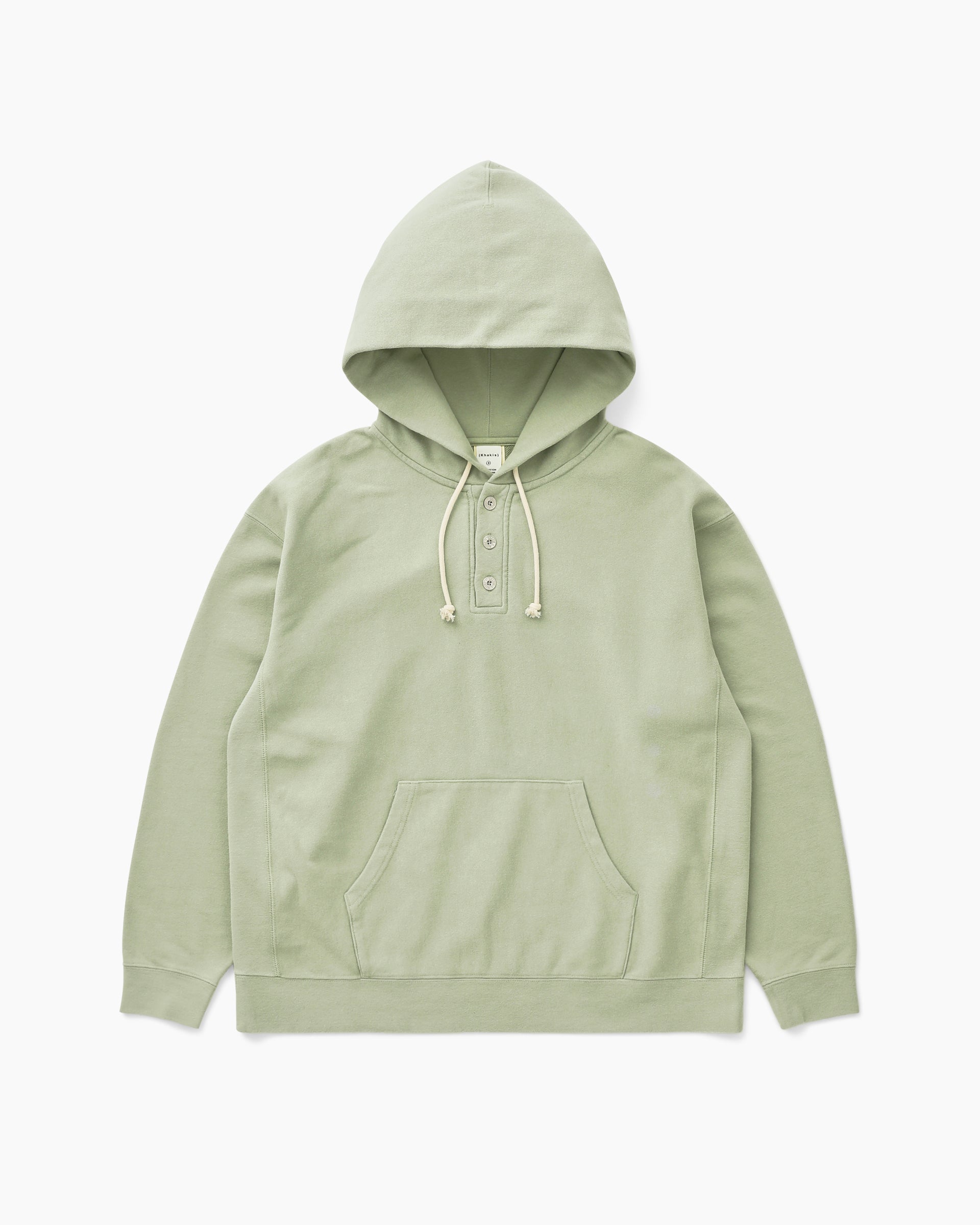 Khakis - Half Button Hoodie (Moss) product image 1 | TRAB K-Fashion Australia