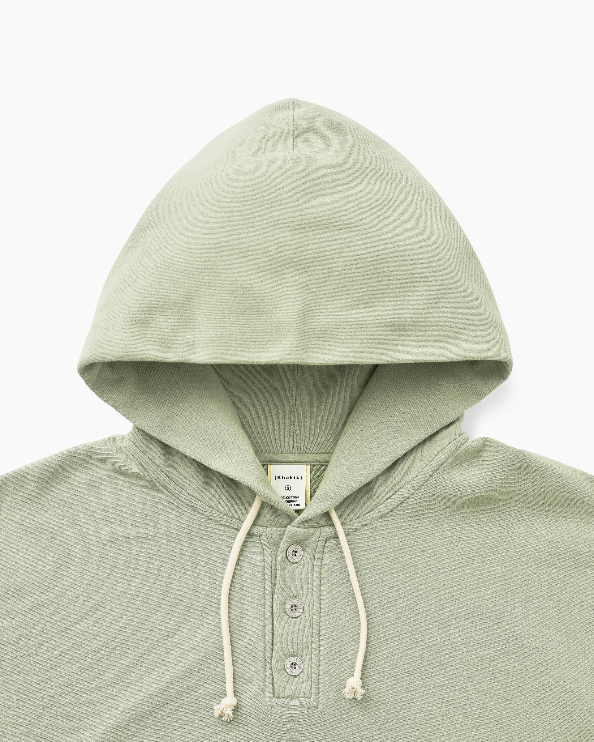 Khakis - Half Button Hoodie (Moss) product image 2 | TRAB K-Fashion Australia