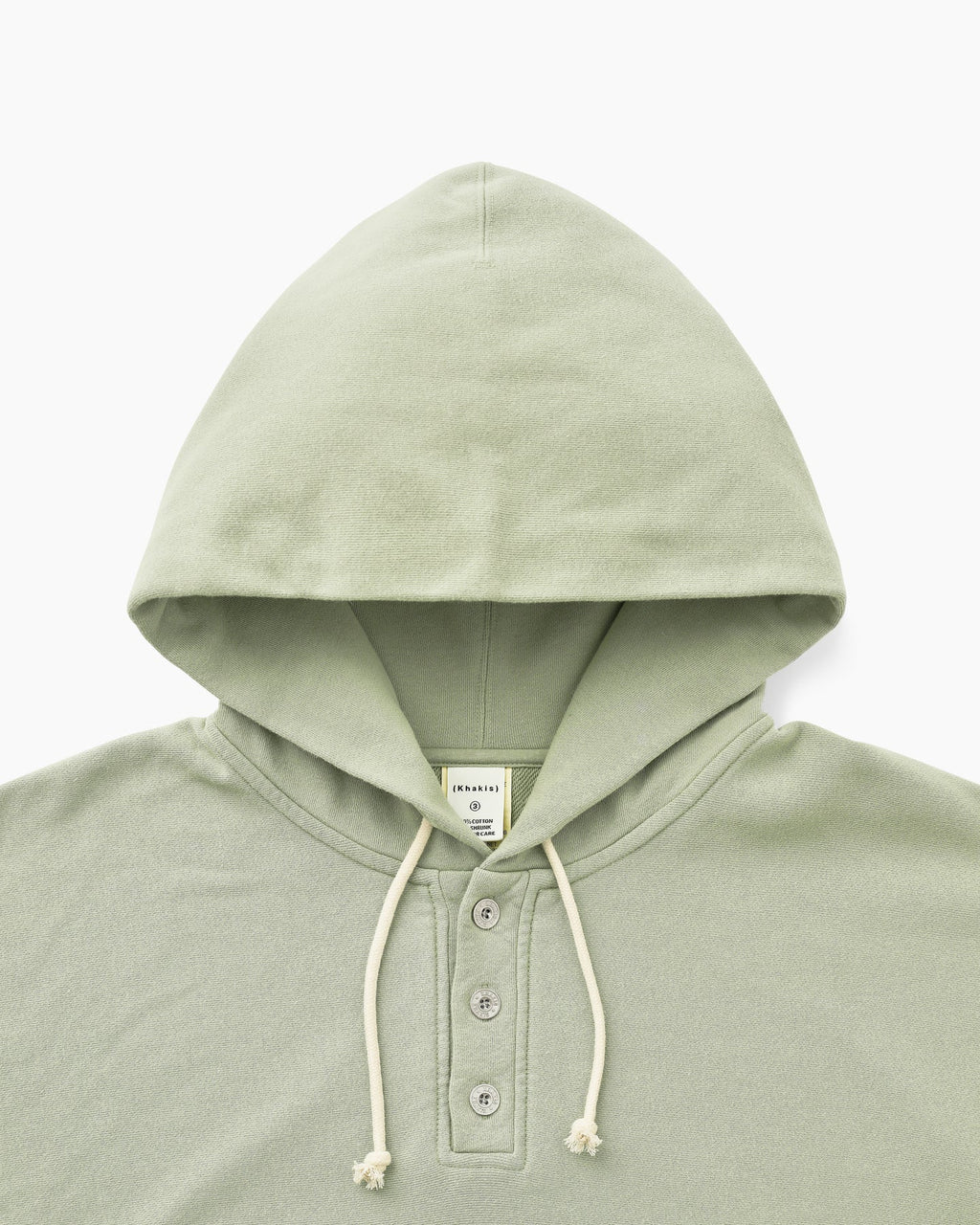 Khakis - Half Button Hoodie (Moss) product image 2 | TRAB K-Fashion Australia