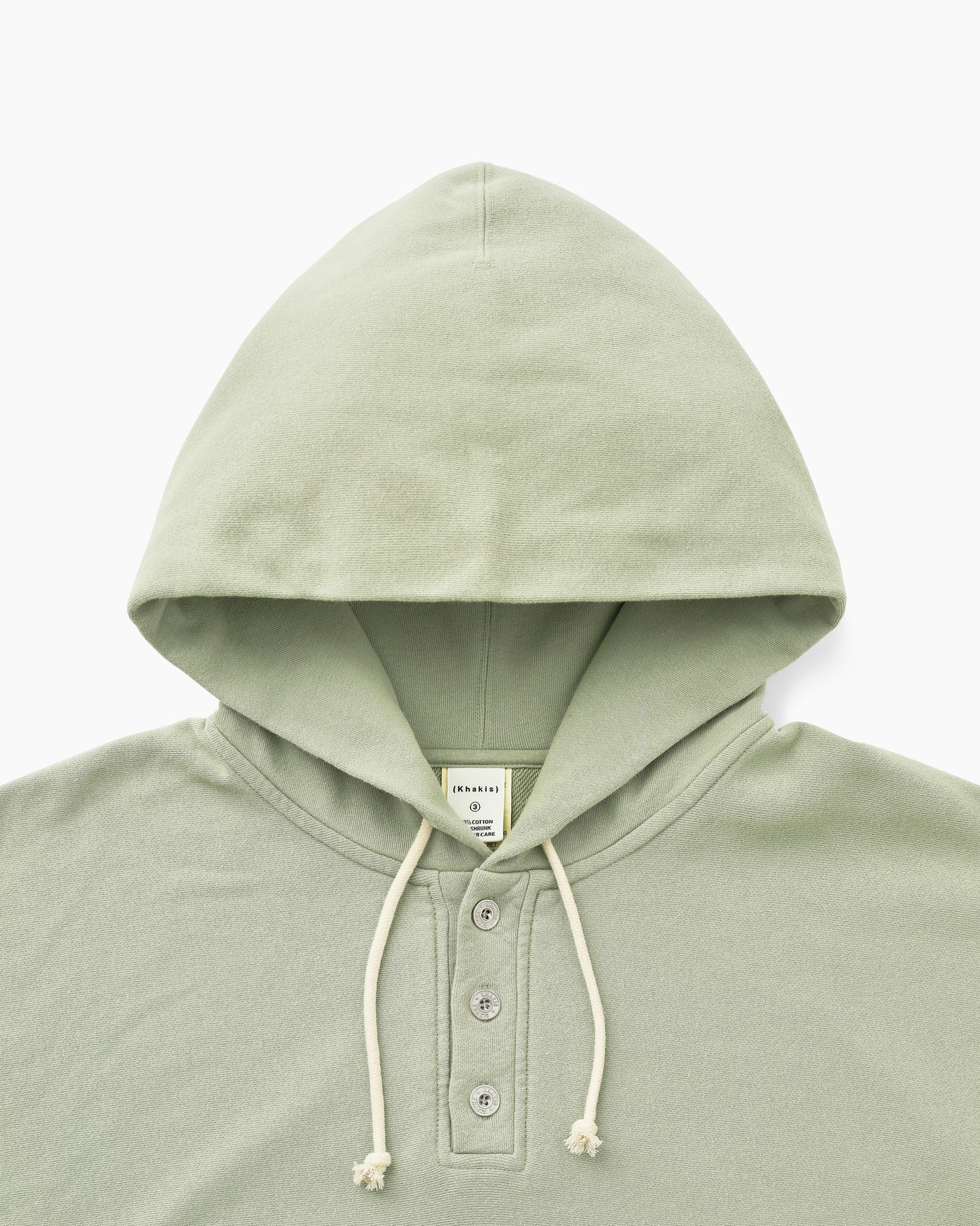Khakis - Half Button Hoodie (Moss) product image 2 | TRAB K-Fashion Australia