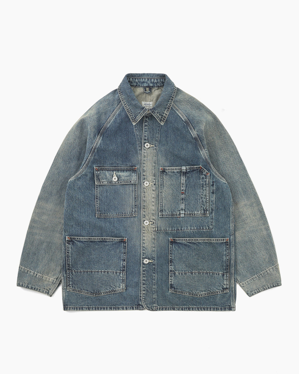 Khakis - Handyman Jacket (Mid Blue) product image 1 | TRAB K-Fashion Australia