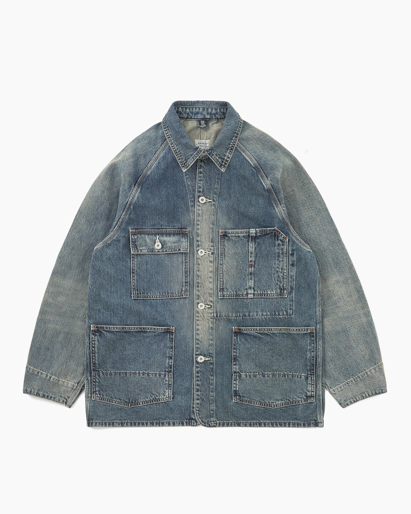 Khakis - Handyman Jacket (Mid Blue) product image 1 | TRAB K-Fashion Australia