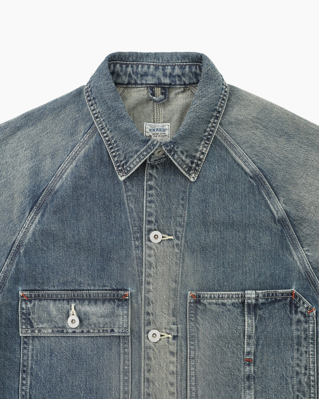 Khakis - Handyman Jacket (Mid Blue) product image 2 | TRAB K-Fashion Australia