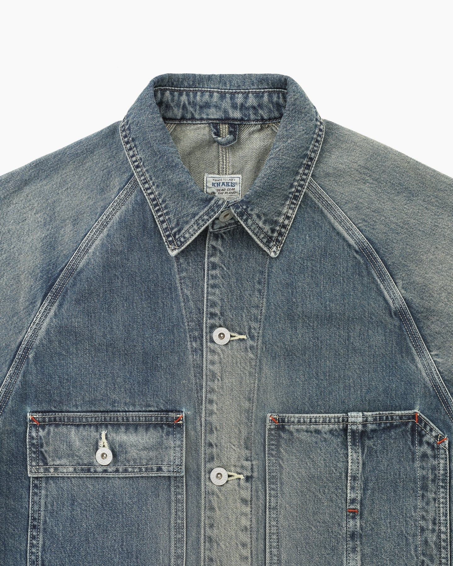 Khakis - Handyman Jacket (Mid Blue) product image 2 | TRAB K-Fashion Australia