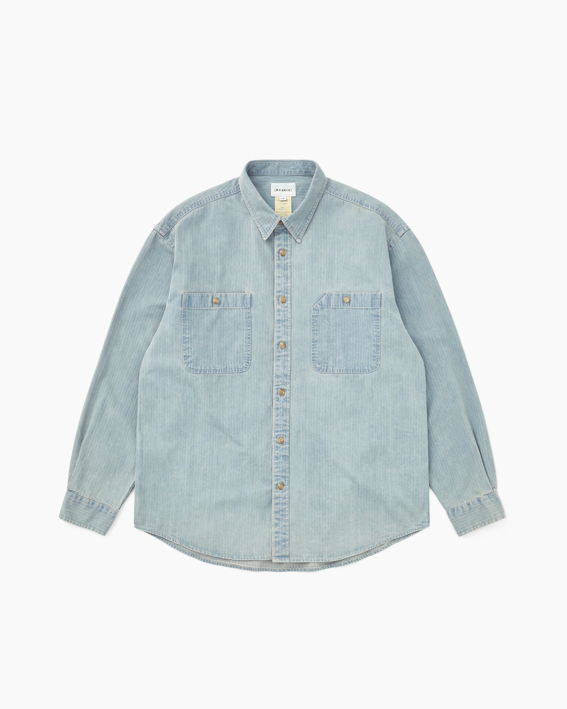 Khakis - Hbt Over Shirt (Light Blue) product image 1 | TRAB K-Fashion Australia