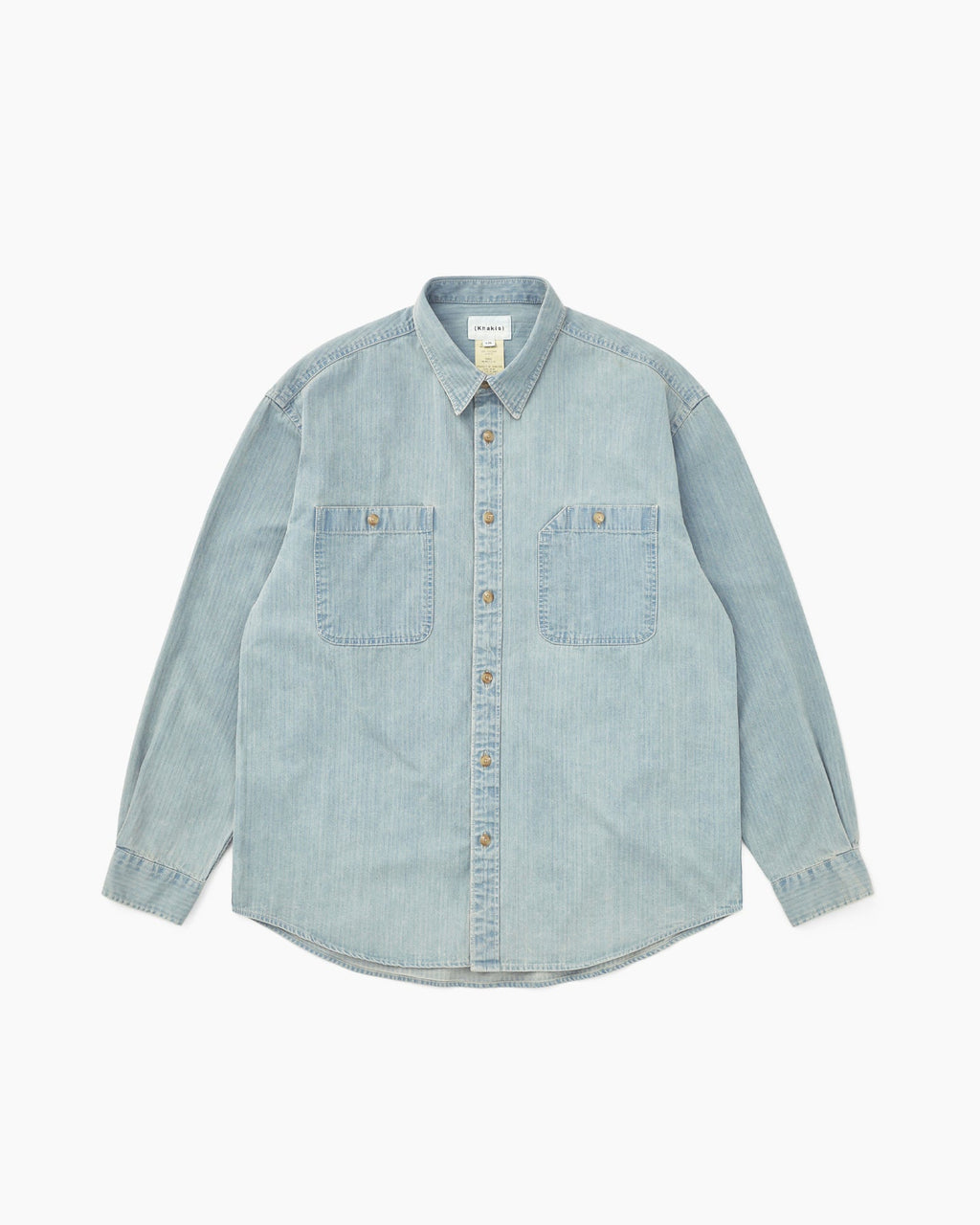Khakis - Hbt Over Shirt (Light Blue) product image 1 | TRAB K-Fashion Australia