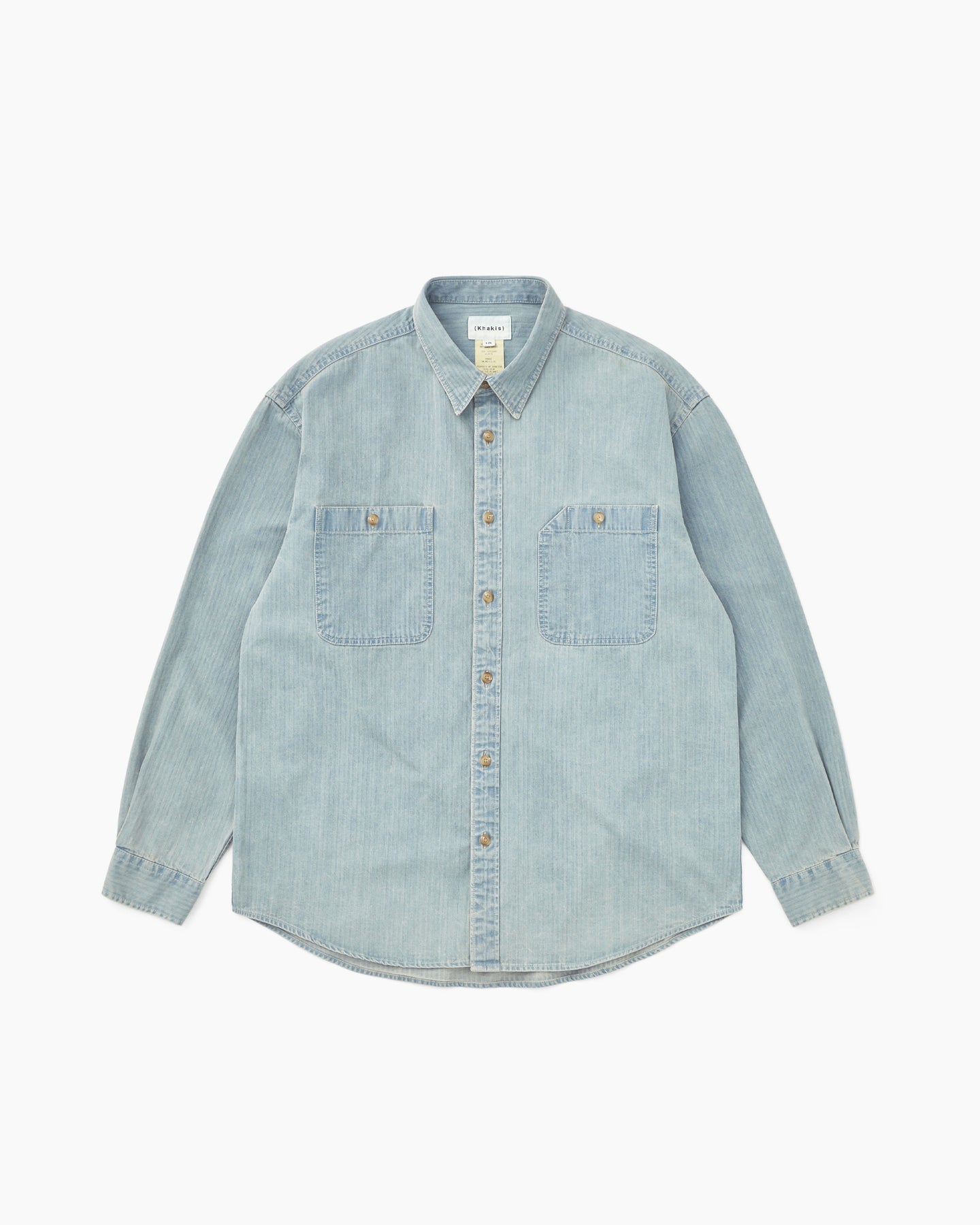 Khakis - Hbt Over Shirt (Light Blue) product image 1 | TRAB K-Fashion Australia
