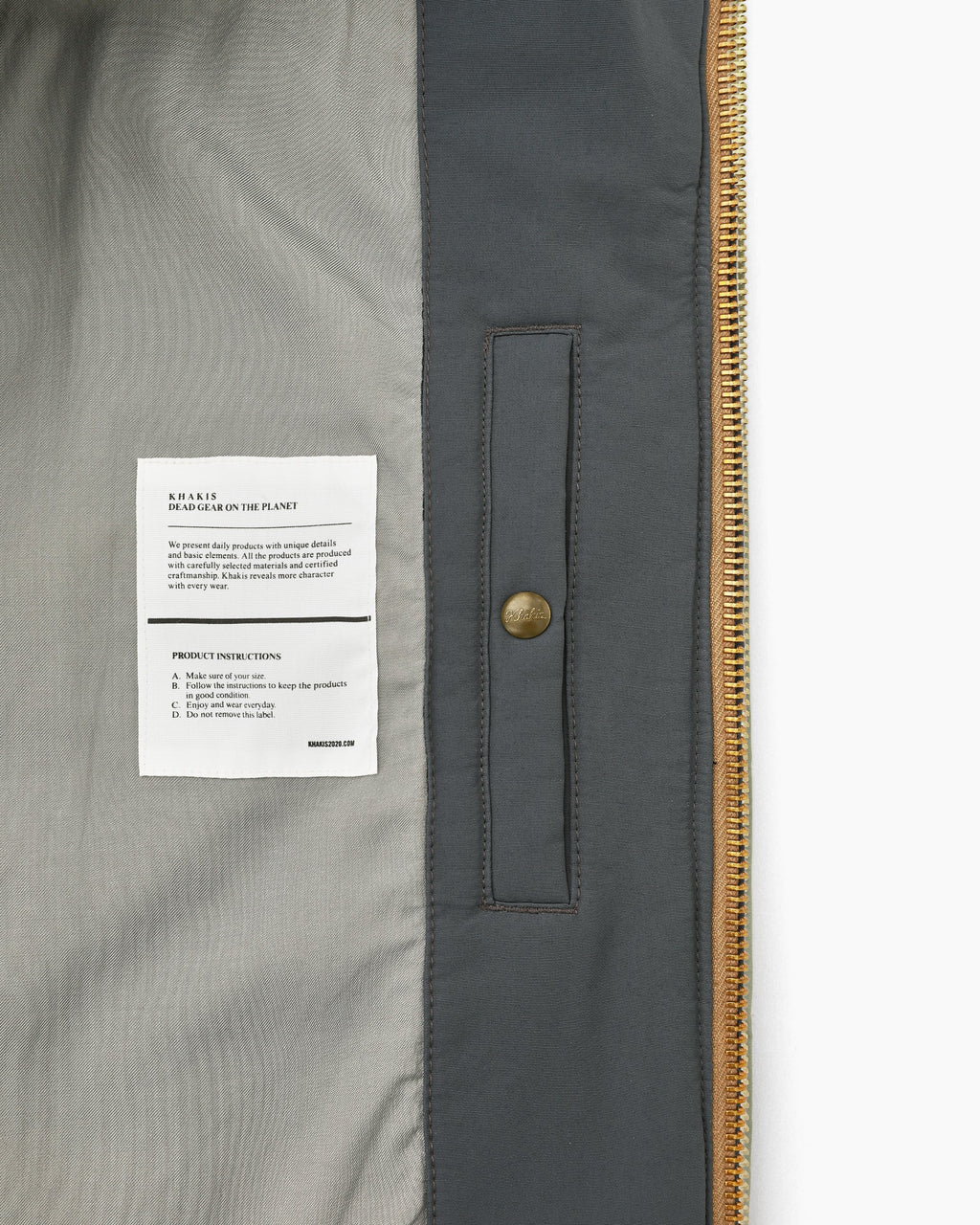Khakis - Highland Down Jacket (Faded Navy) product image 5 | TRAB K-Fashion Australia