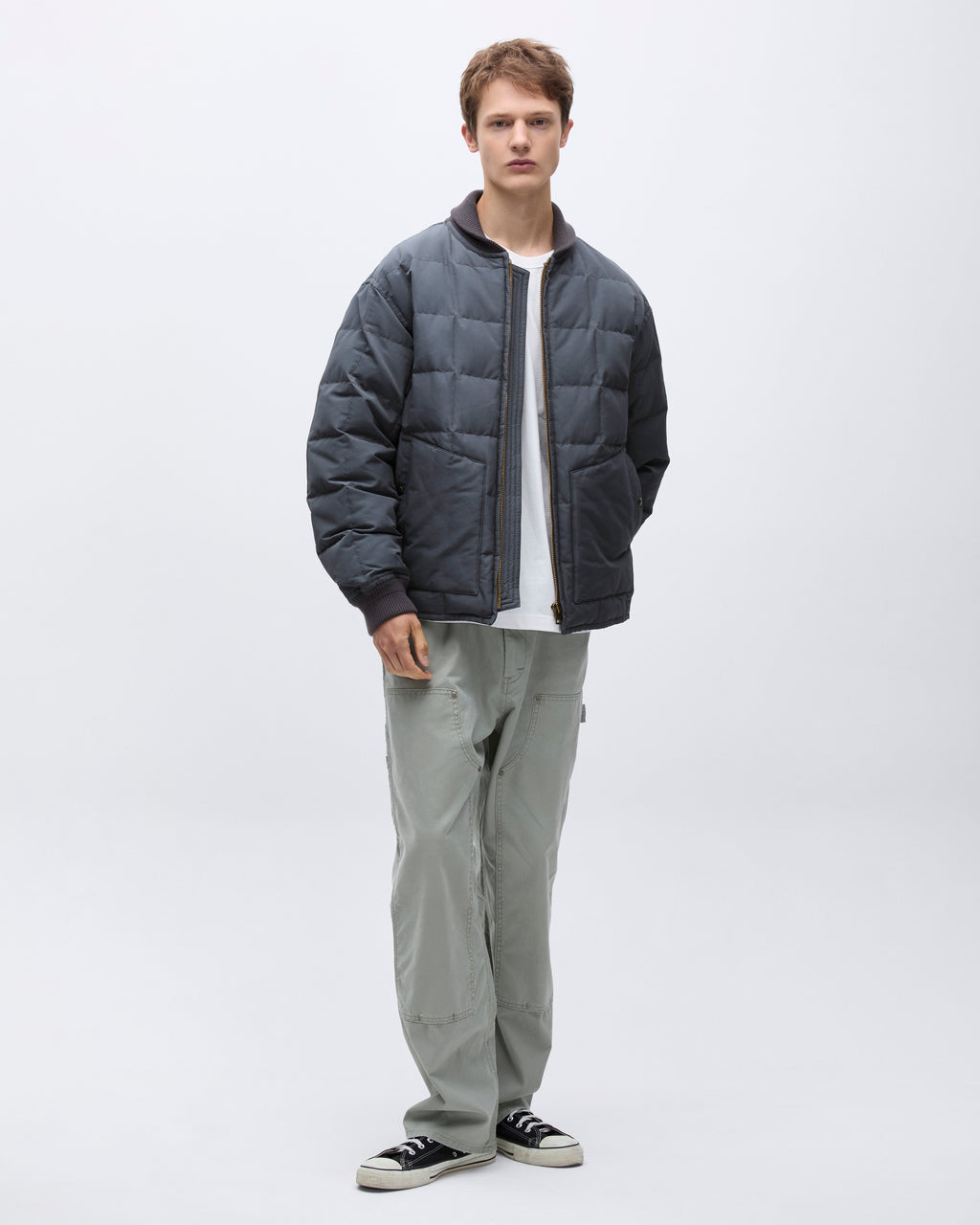 Khakis - Highland Down Jacket (Faded Navy) product image 8 | TRAB K-Fashion Australia