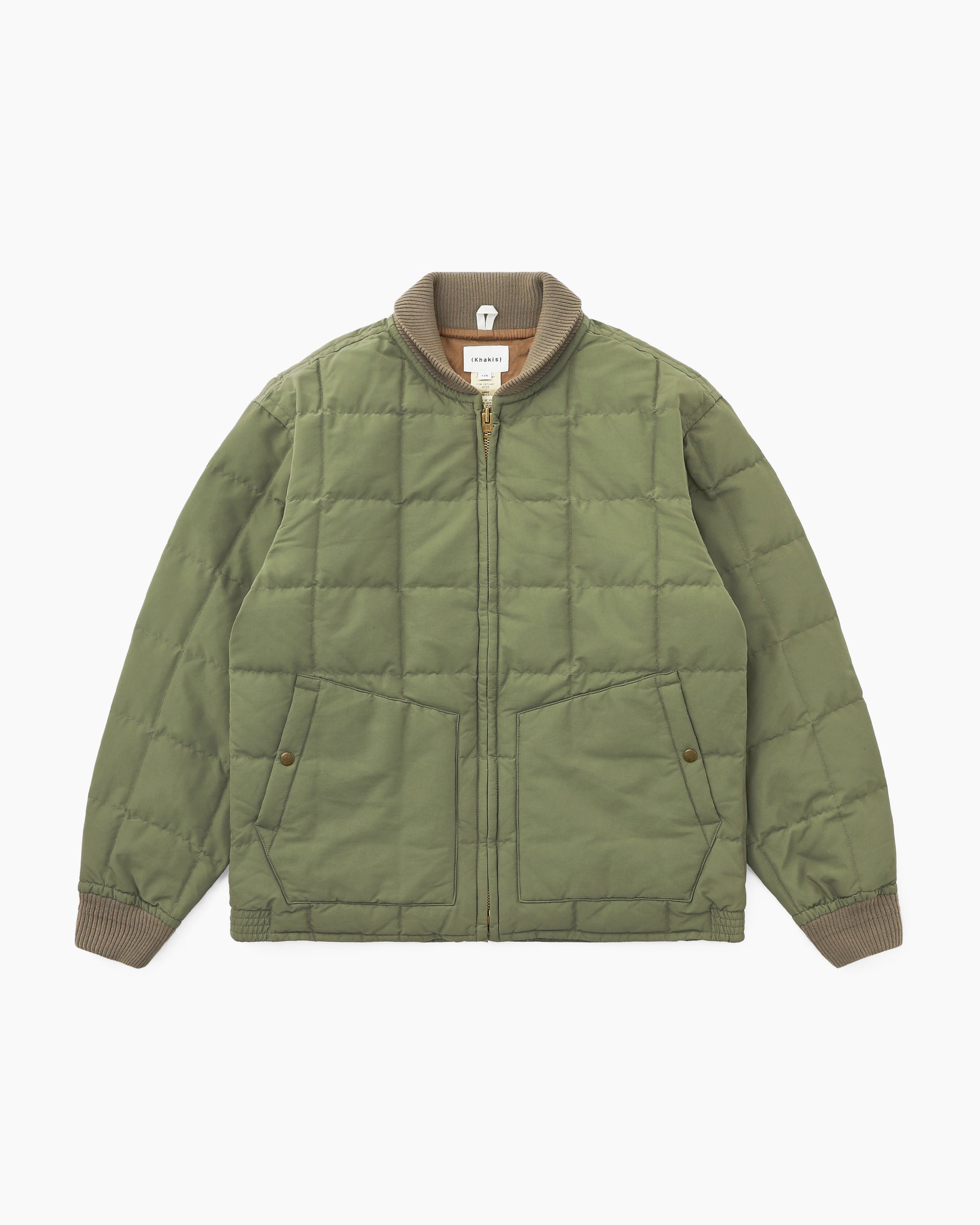 Khakis - Highland Down Jacket (Sage) product image 1 | TRAB K-Fashion Australia