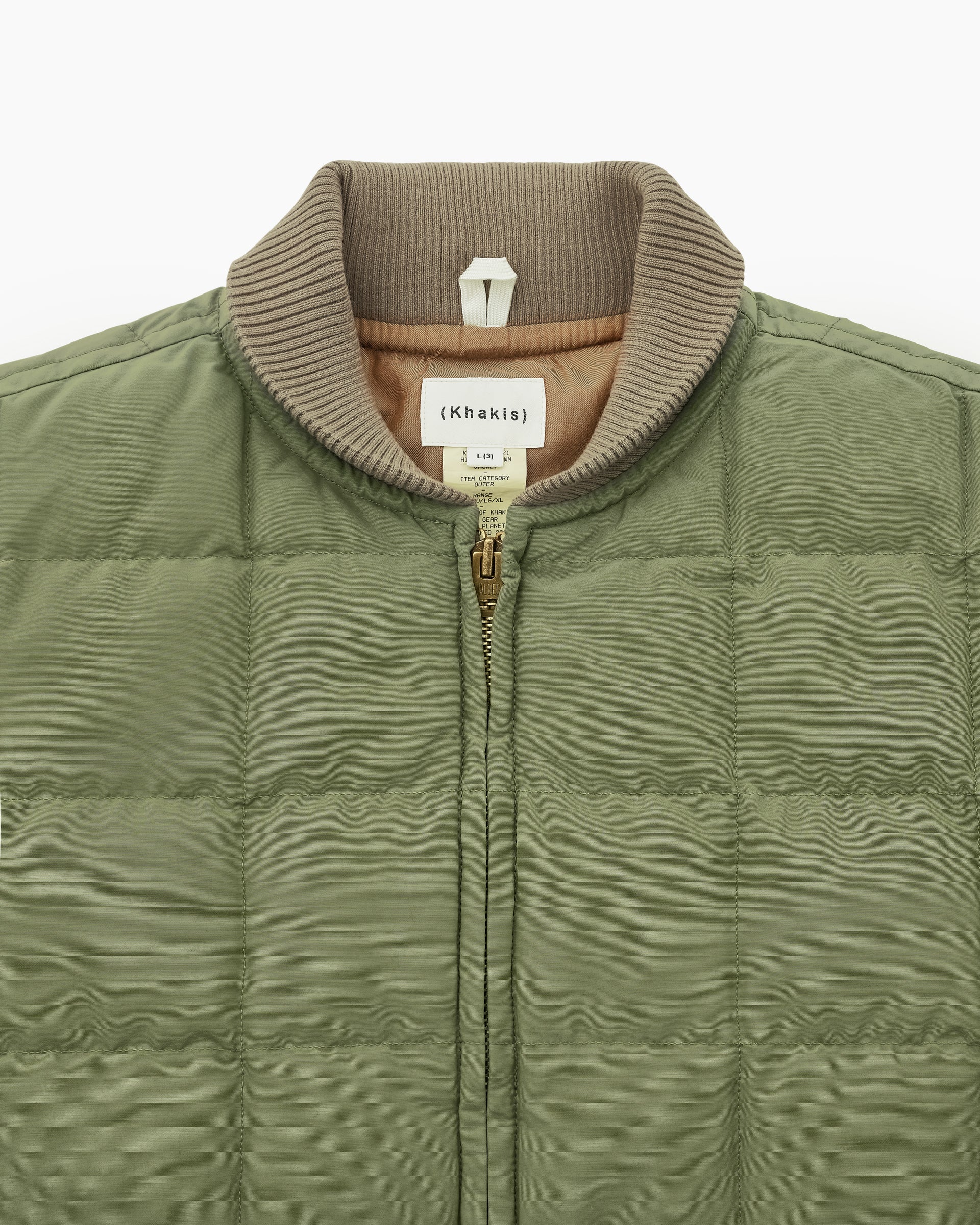 Khakis - Highland Down Jacket (Sage) product image 2 | TRAB K-Fashion Australia