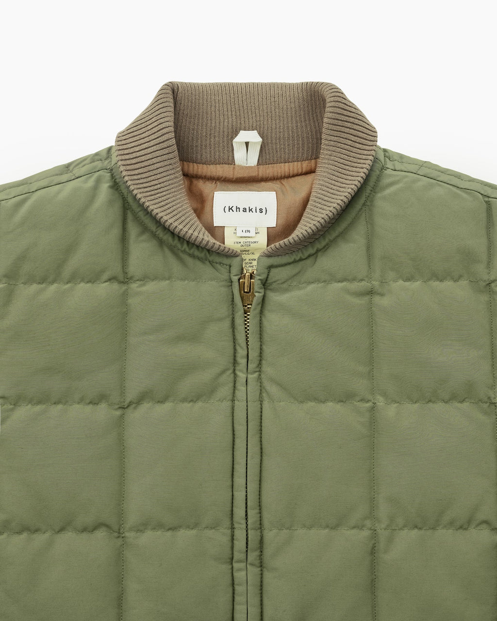 Khakis - Highland Down Jacket (Sage) product image 2 | TRAB K-Fashion Australia