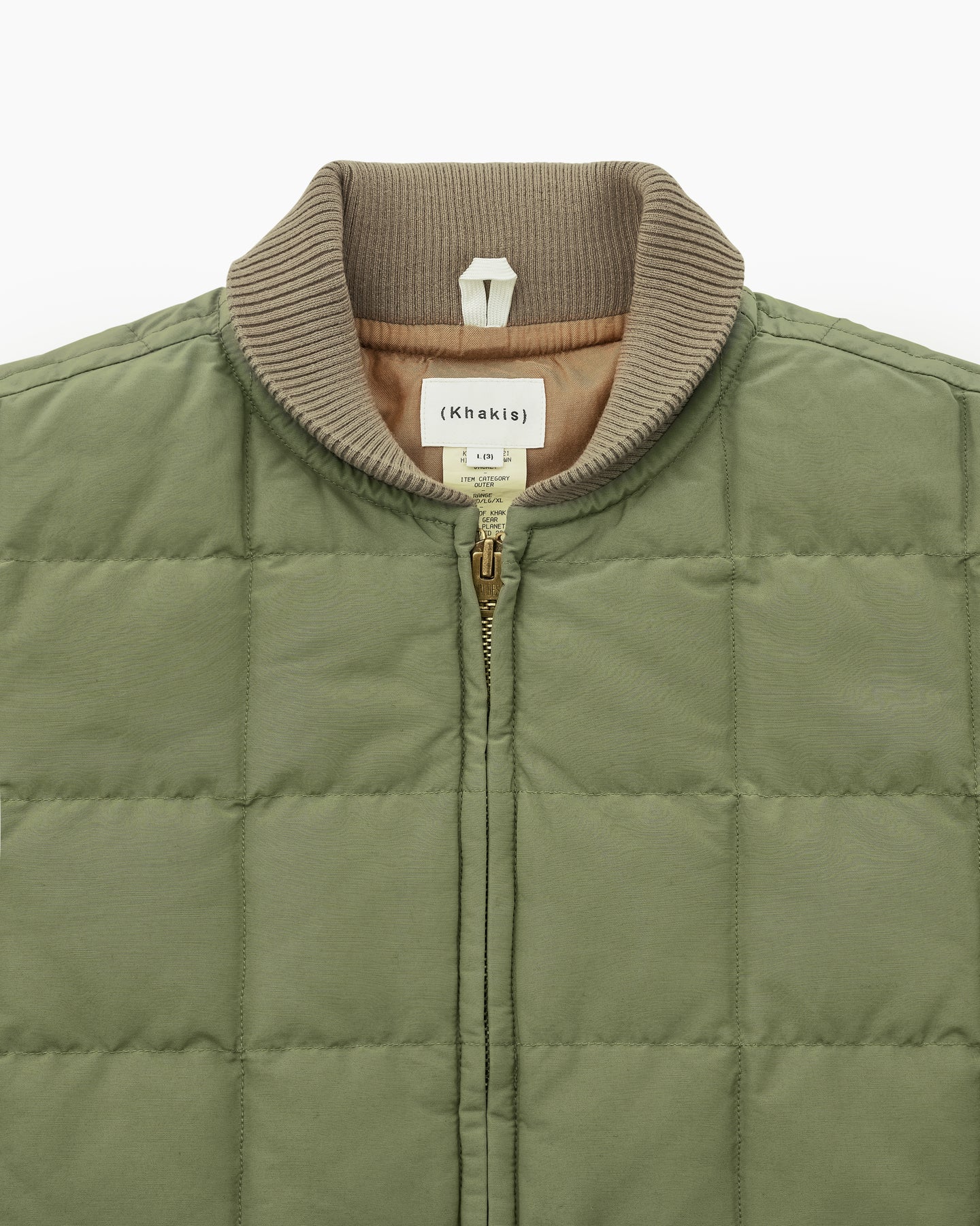 Khakis - Highland Down Jacket (Sage) product image 2 | TRAB K-Fashion Australia