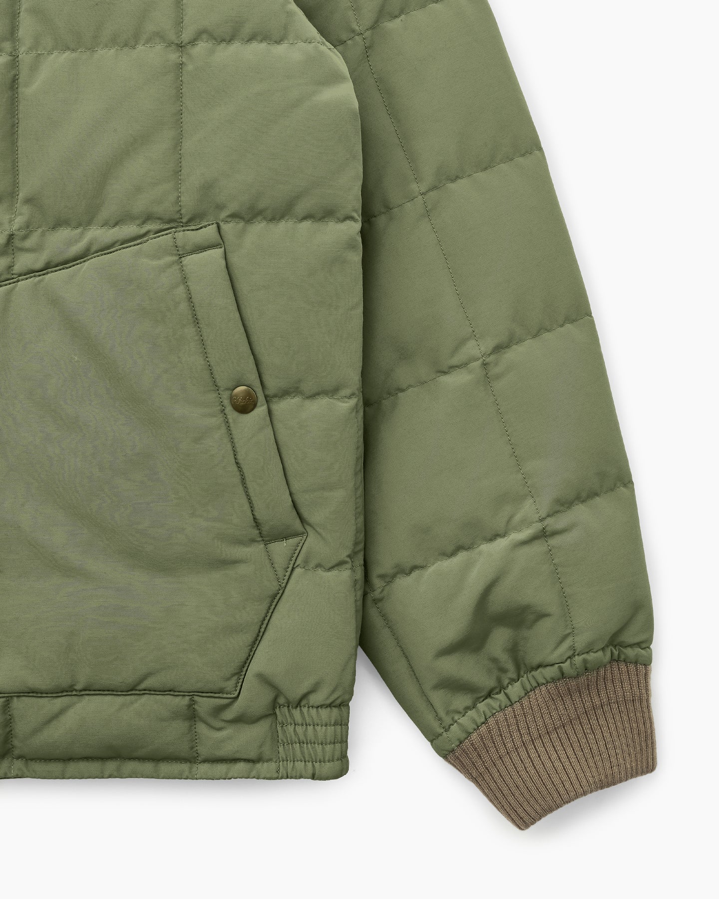 Khakis - Highland Down Jacket (Sage) product image 4 | TRAB K-Fashion Australia
