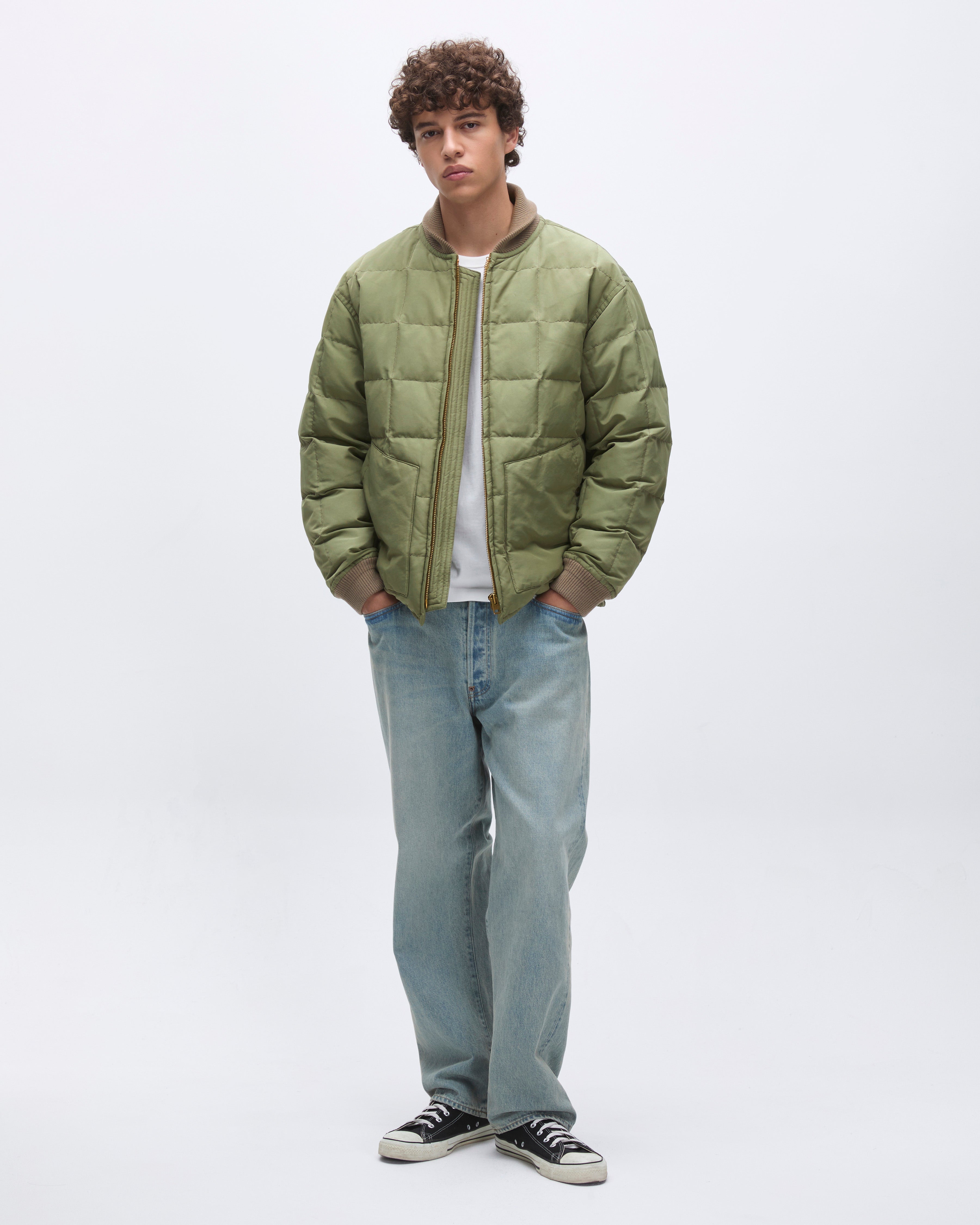 Khakis - Highland Down Jacket (Sage) product image 8 | TRAB K-Fashion Australia
