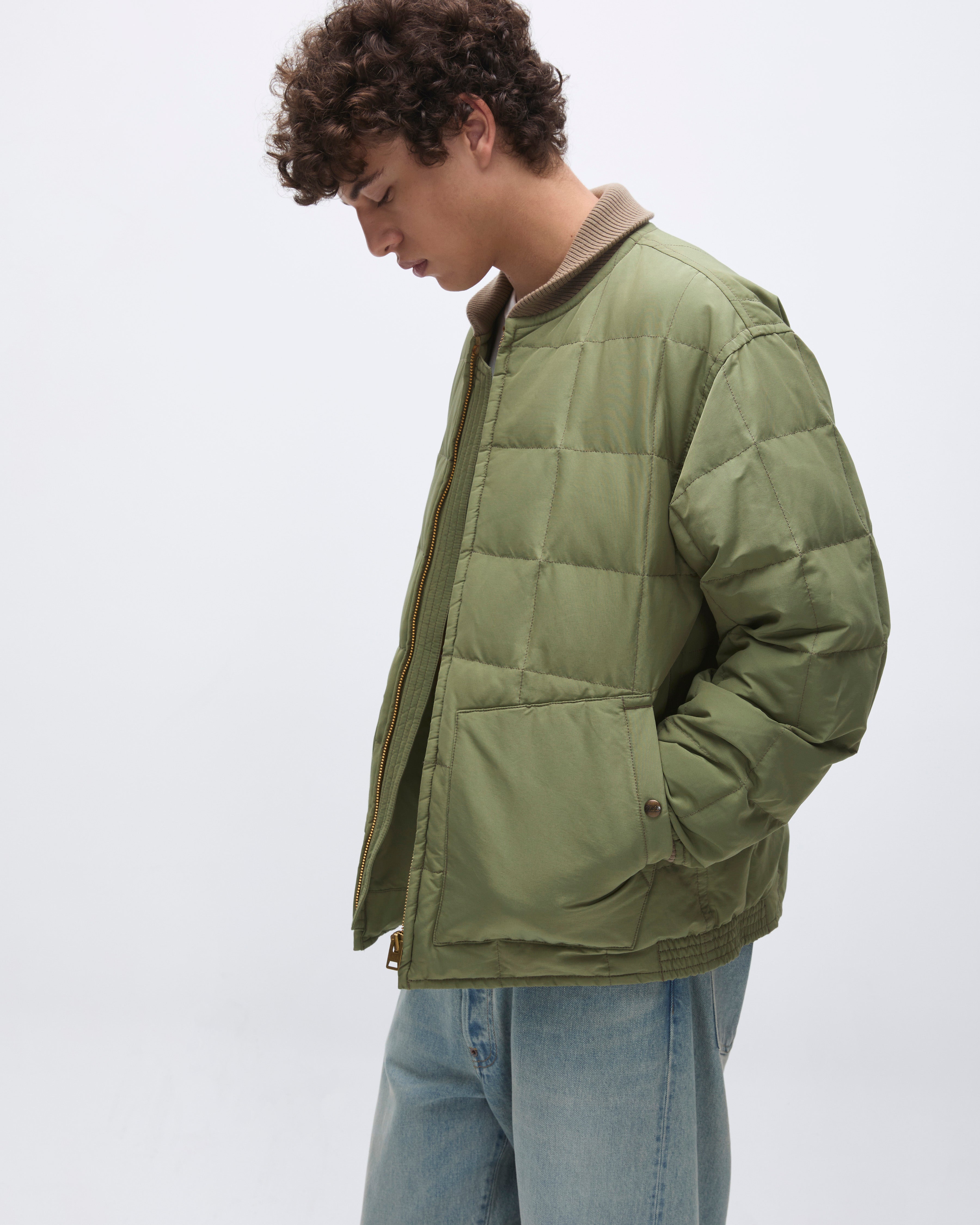Khakis - Highland Down Jacket (Sage) product image 7 | TRAB K-Fashion Australia