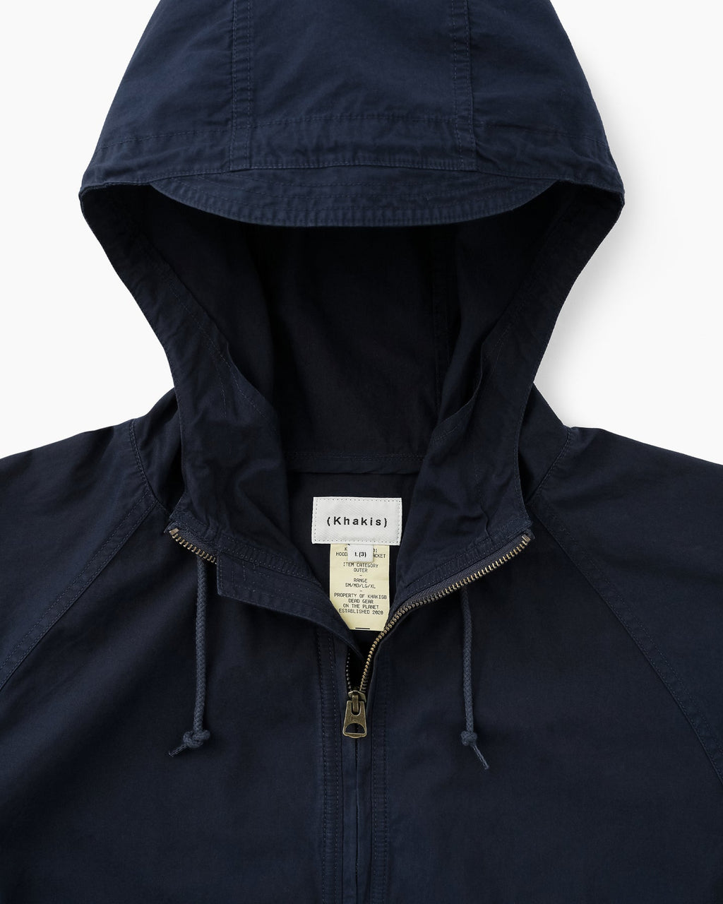 Khakis - Hooded Wind Jacket (Navy) product image 2 | TRAB K-Fashion Australia